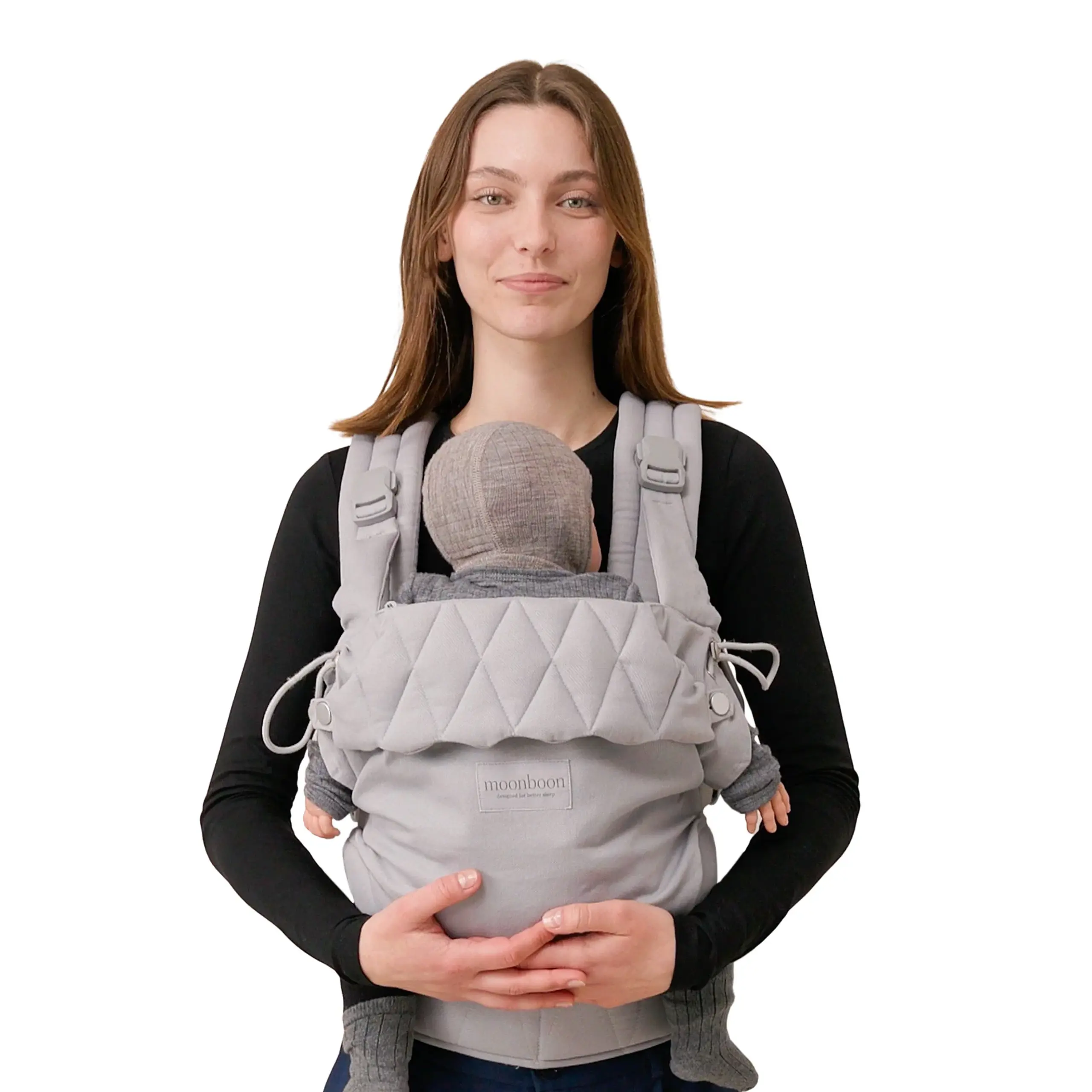 Moonboon - Kantovaljaat - Baby Carrier - Grey