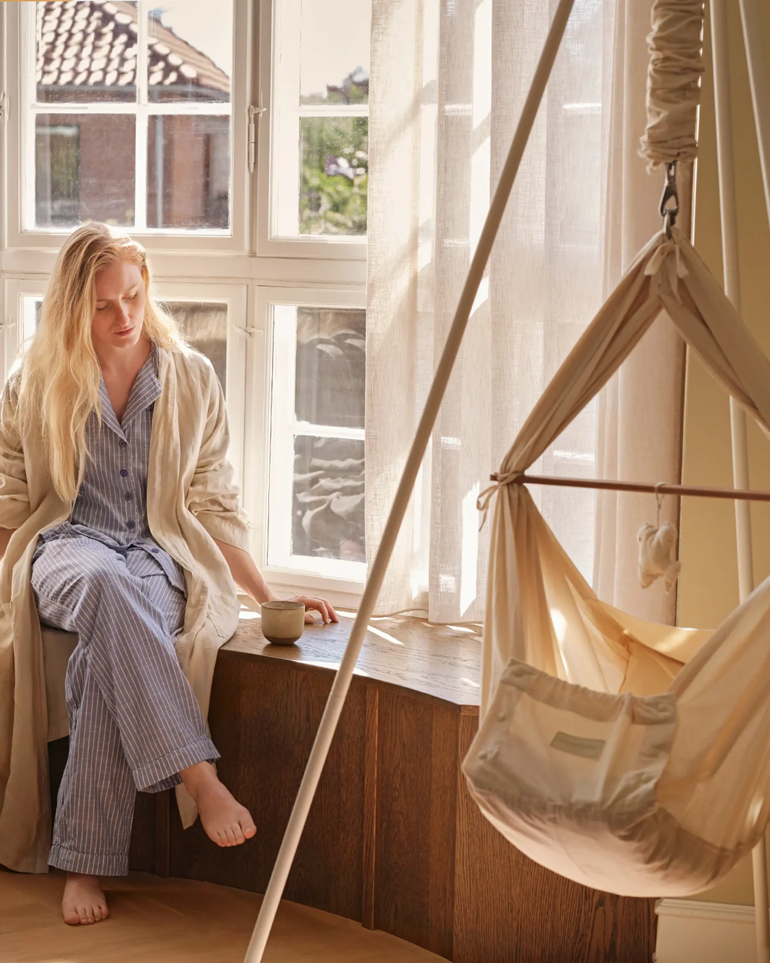 Moonboon - Bett für Kinder - Baby Hammock - Earth