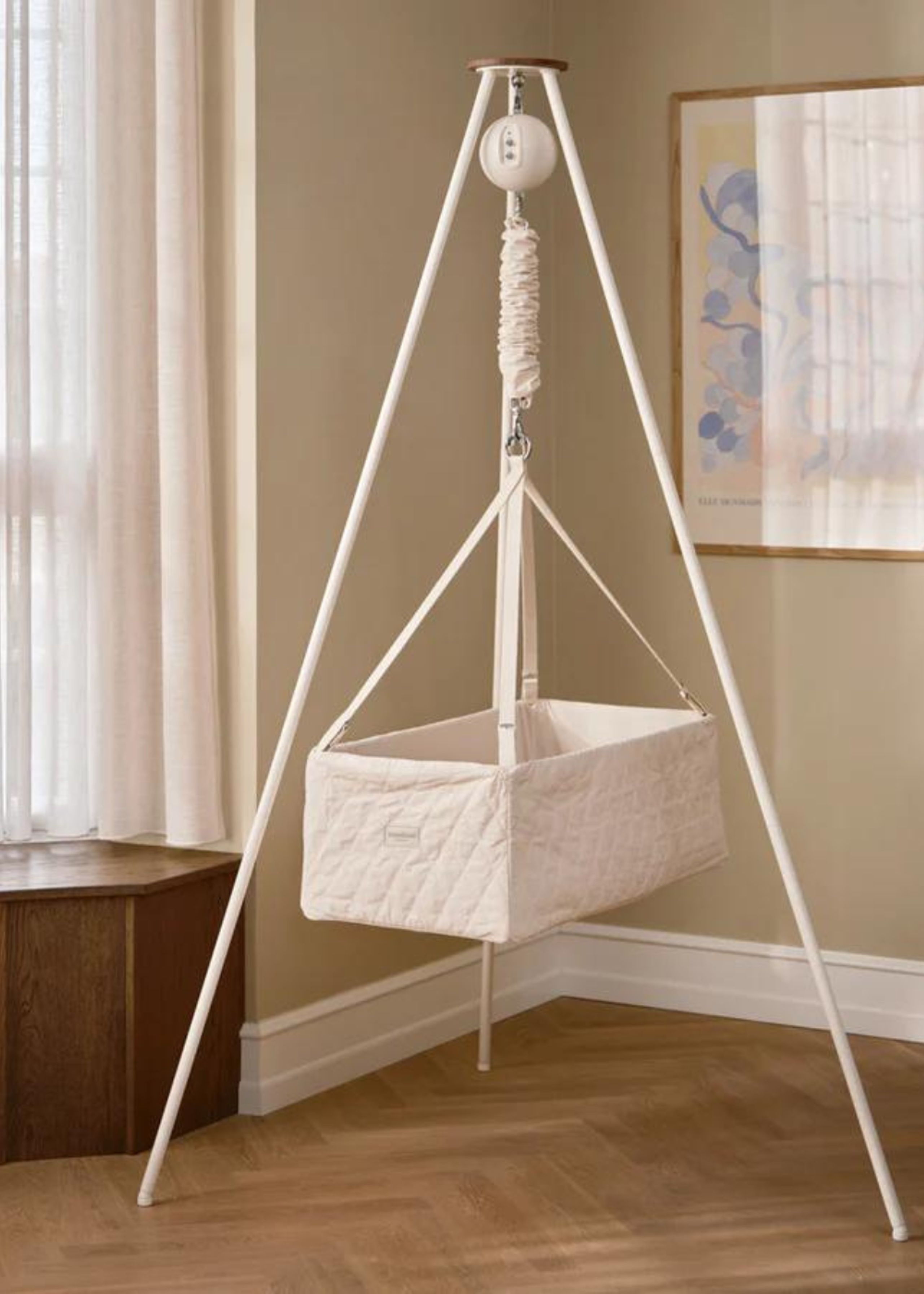 Moonboon - Børneseng - Classic Bundle - Craddle - Craddle: White