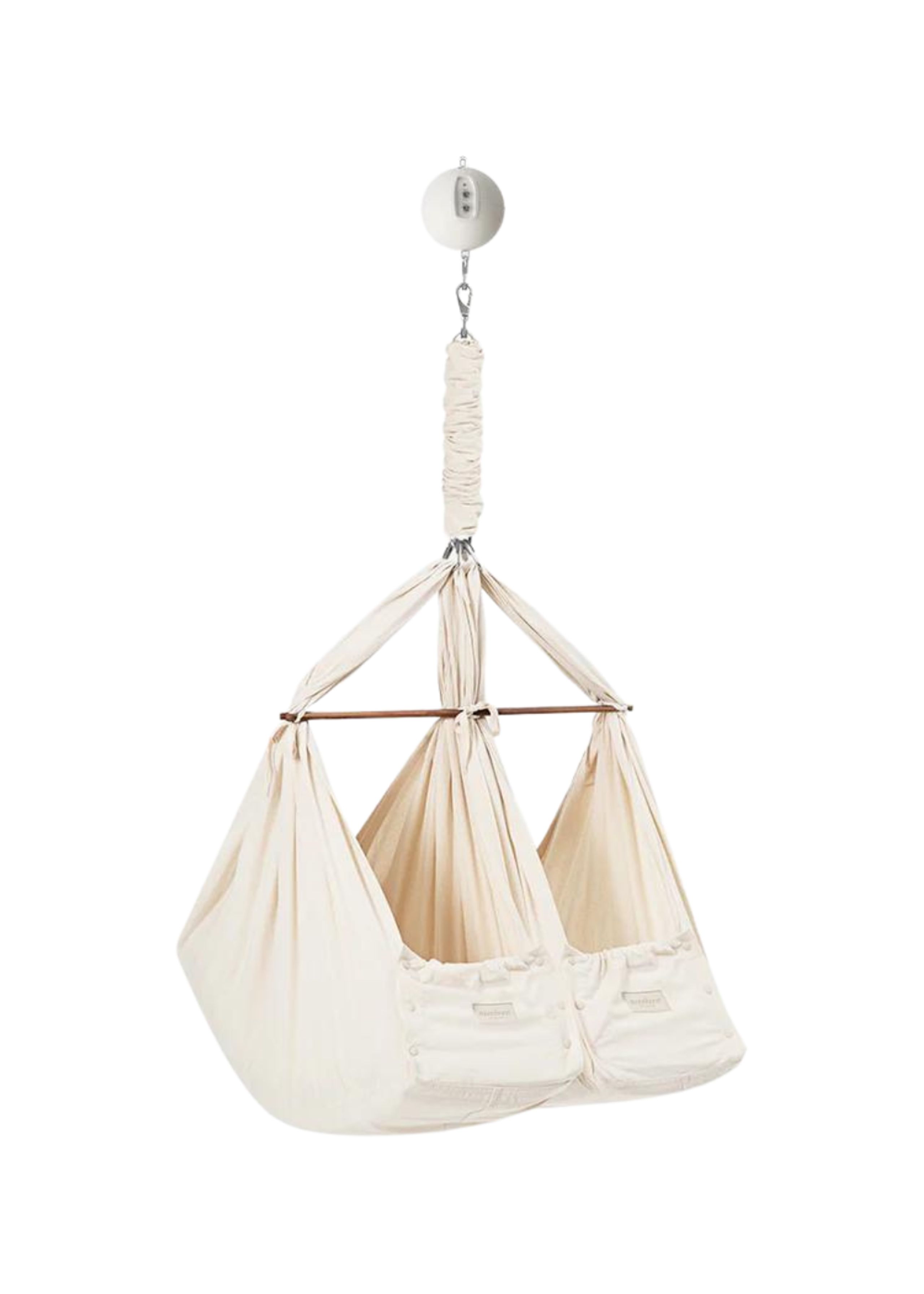 Moonboon - - Essential Bundle - Twin Baby Hammock - White
