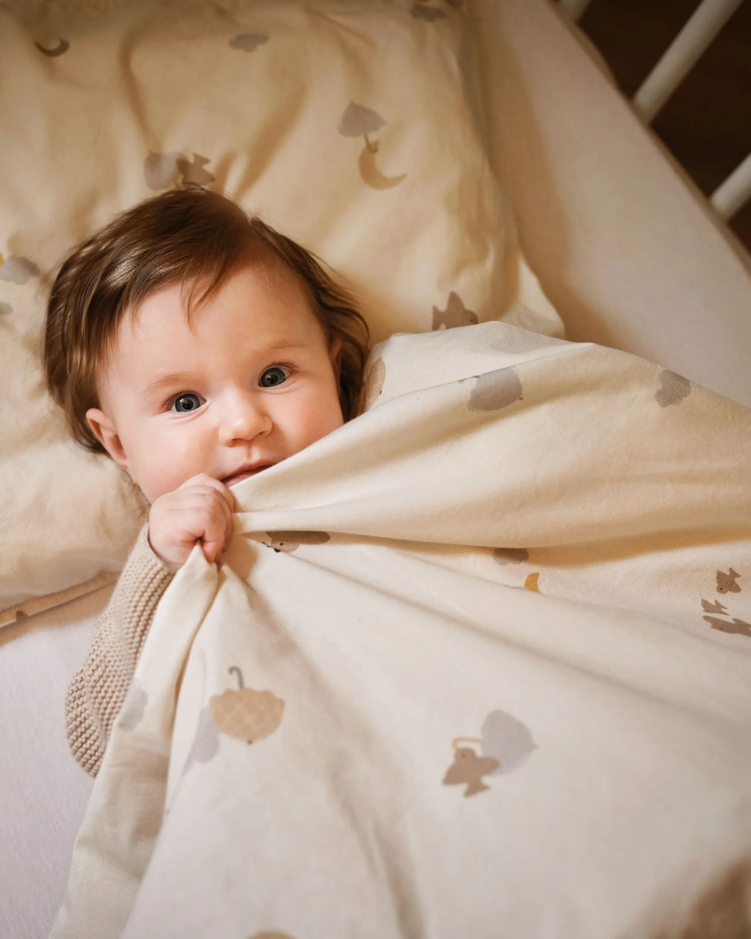 Moonboon - Children's bedding - Baby Bed Linen Crisp - Over the Moon Nature
