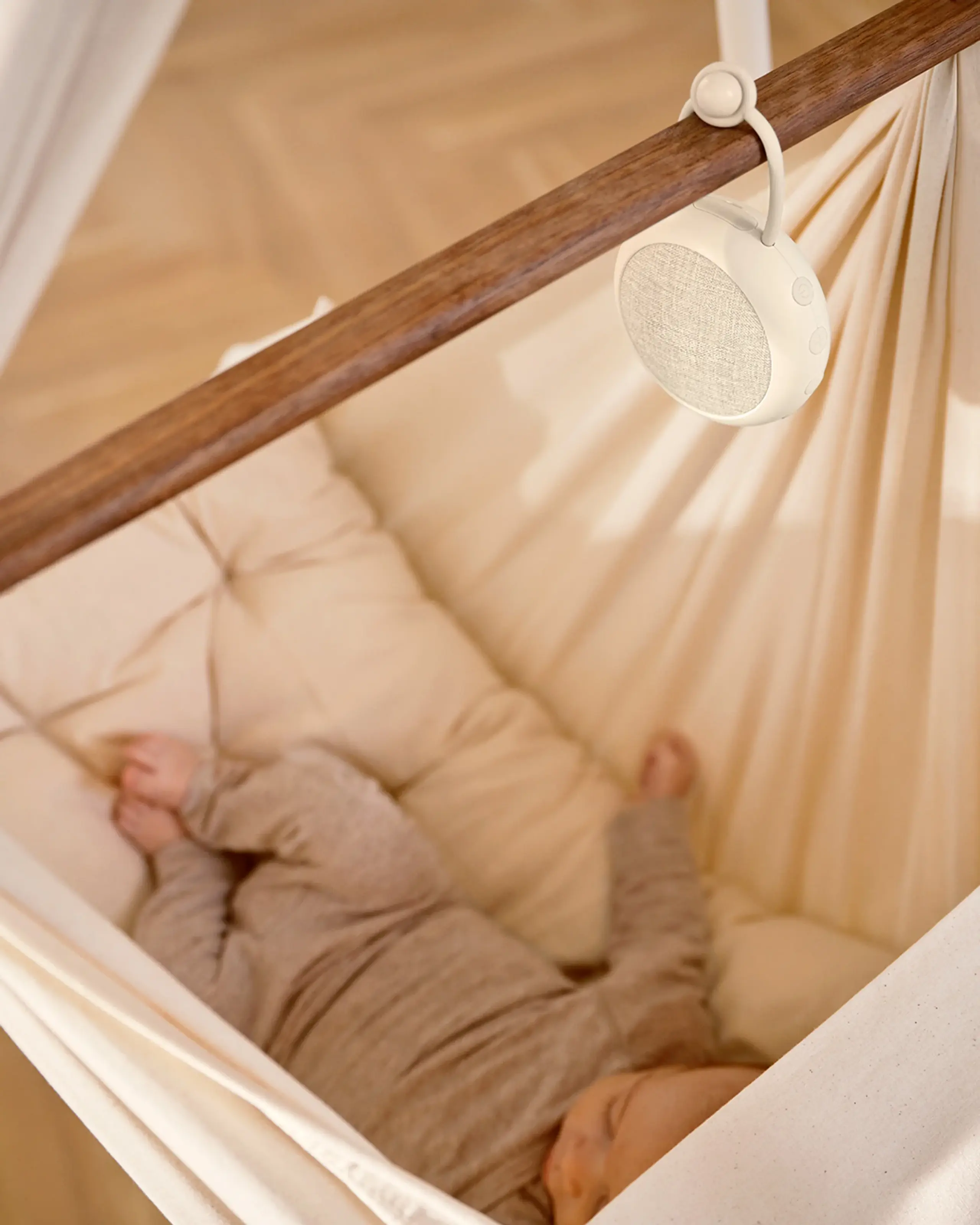 Moonboon - Speaker - White Noise Speaker - Cream White