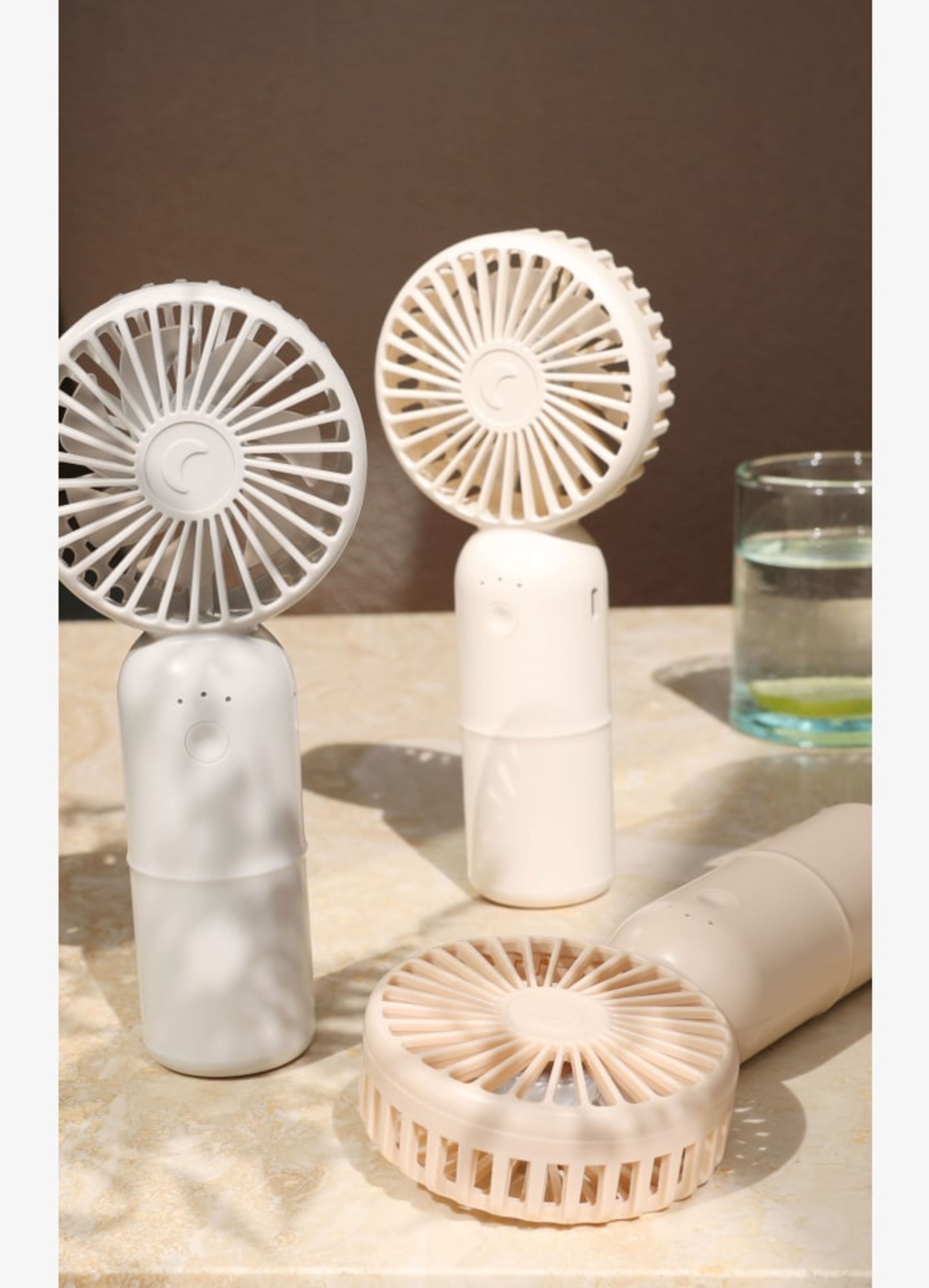 Moonboon - Juletræspynt - Mini Ventilator - Cream white