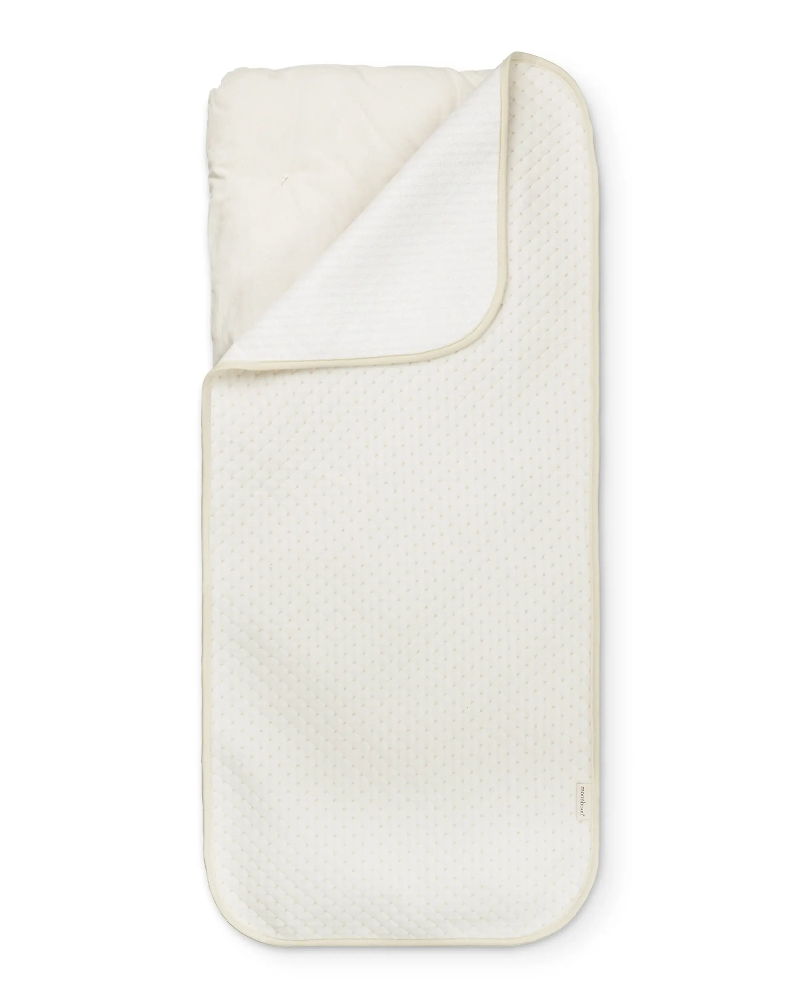 Moonboon - Waterproof bed sheets - Waterproof Mattress Protector - Cradle & baby hammock - Nature - Square Cradle