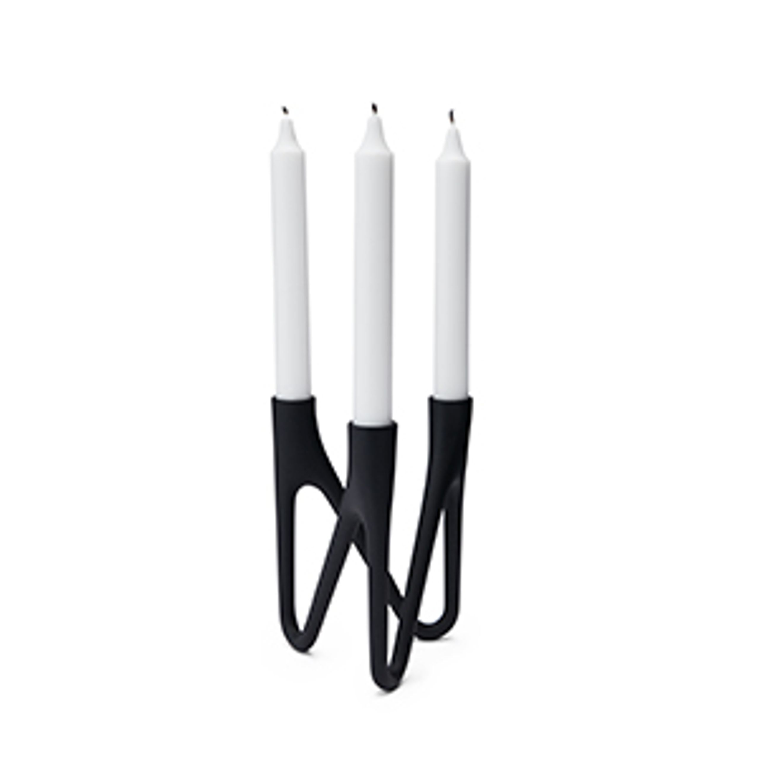 Morsø - Ljusstake - Roots Candlestick - Black