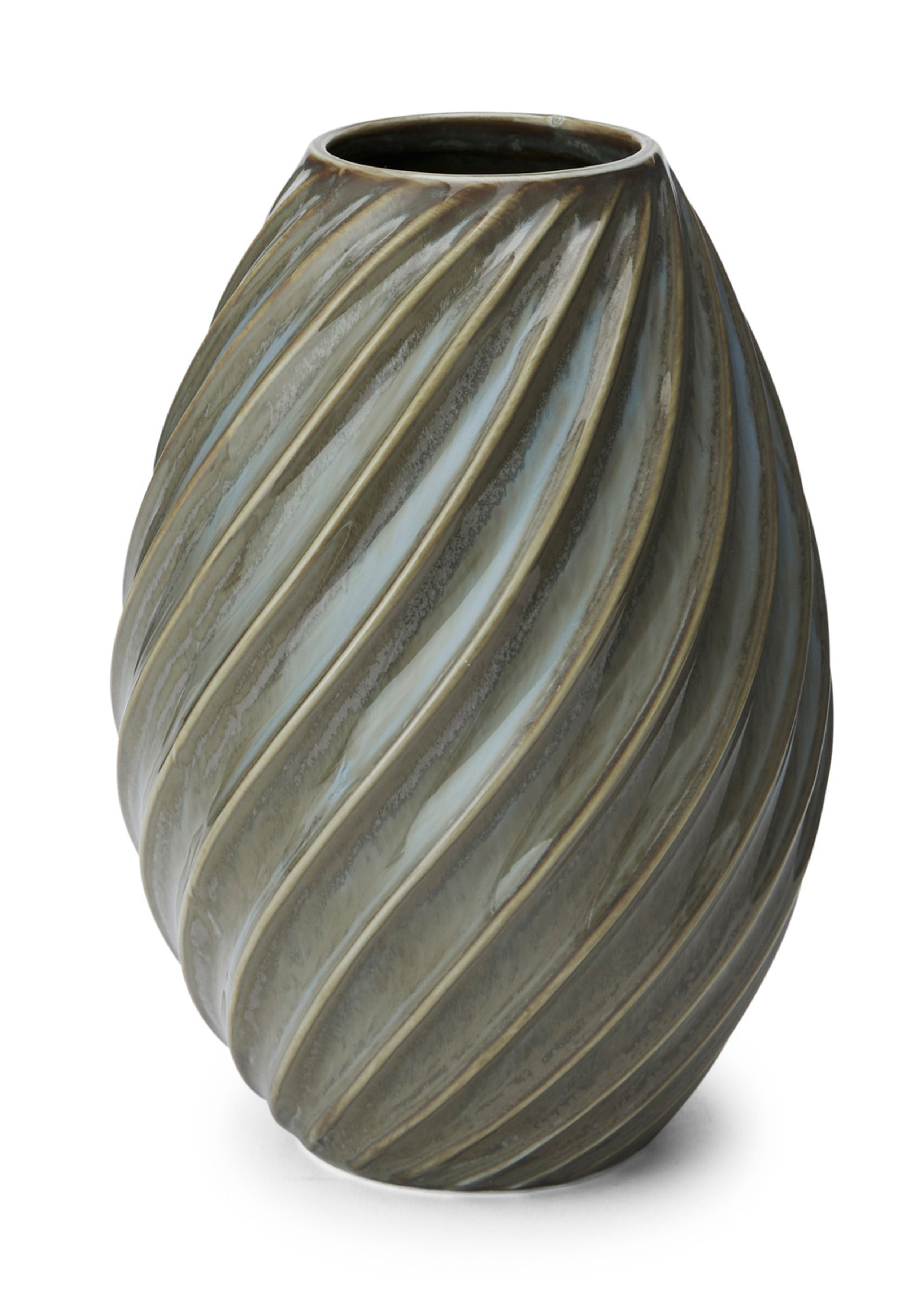 Morsø - Vas - River vase - Grey-blue