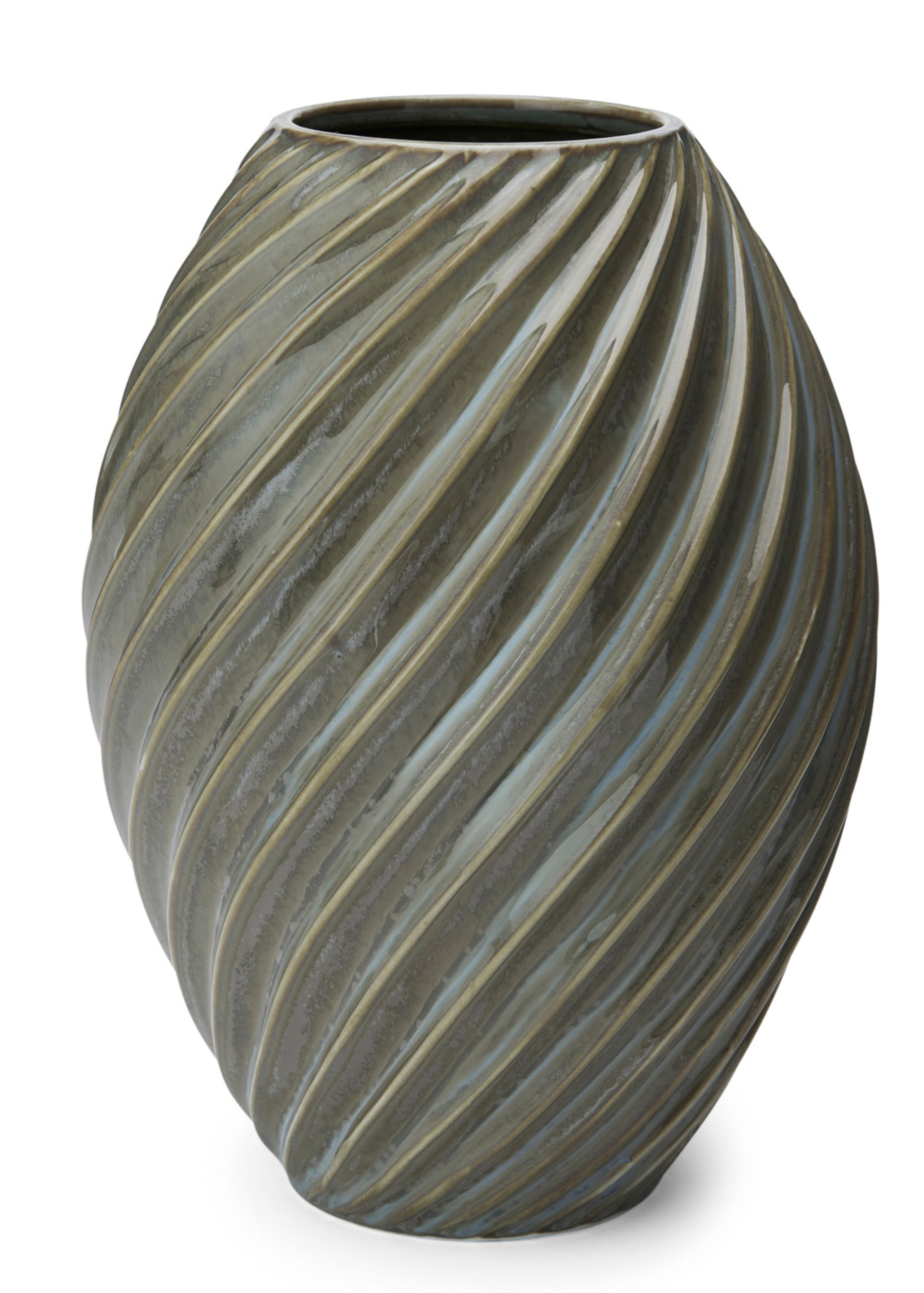 Morsø - Vas - River vase - Grey-blue