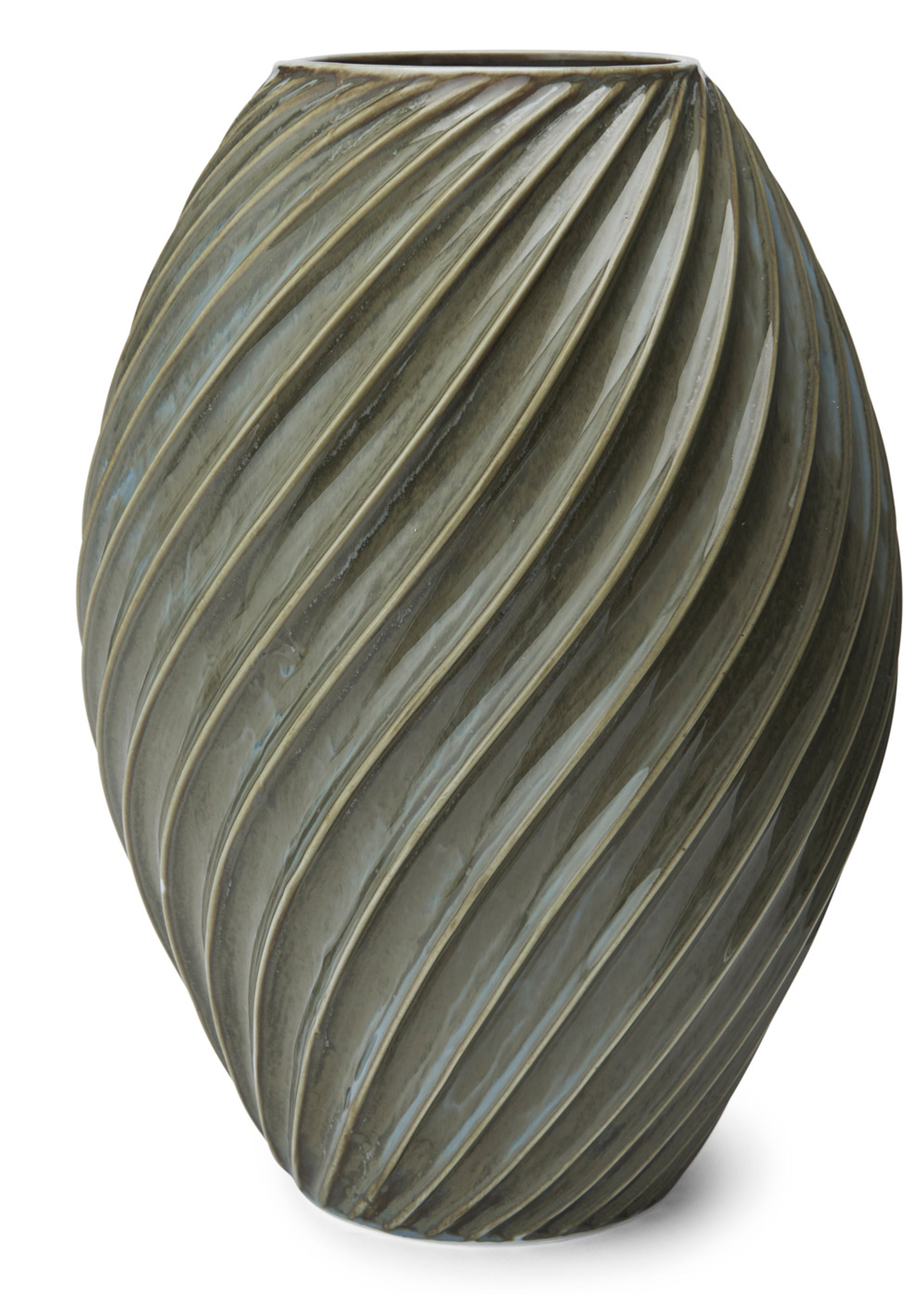 Morsø - Vas - River vase - Grey-blue