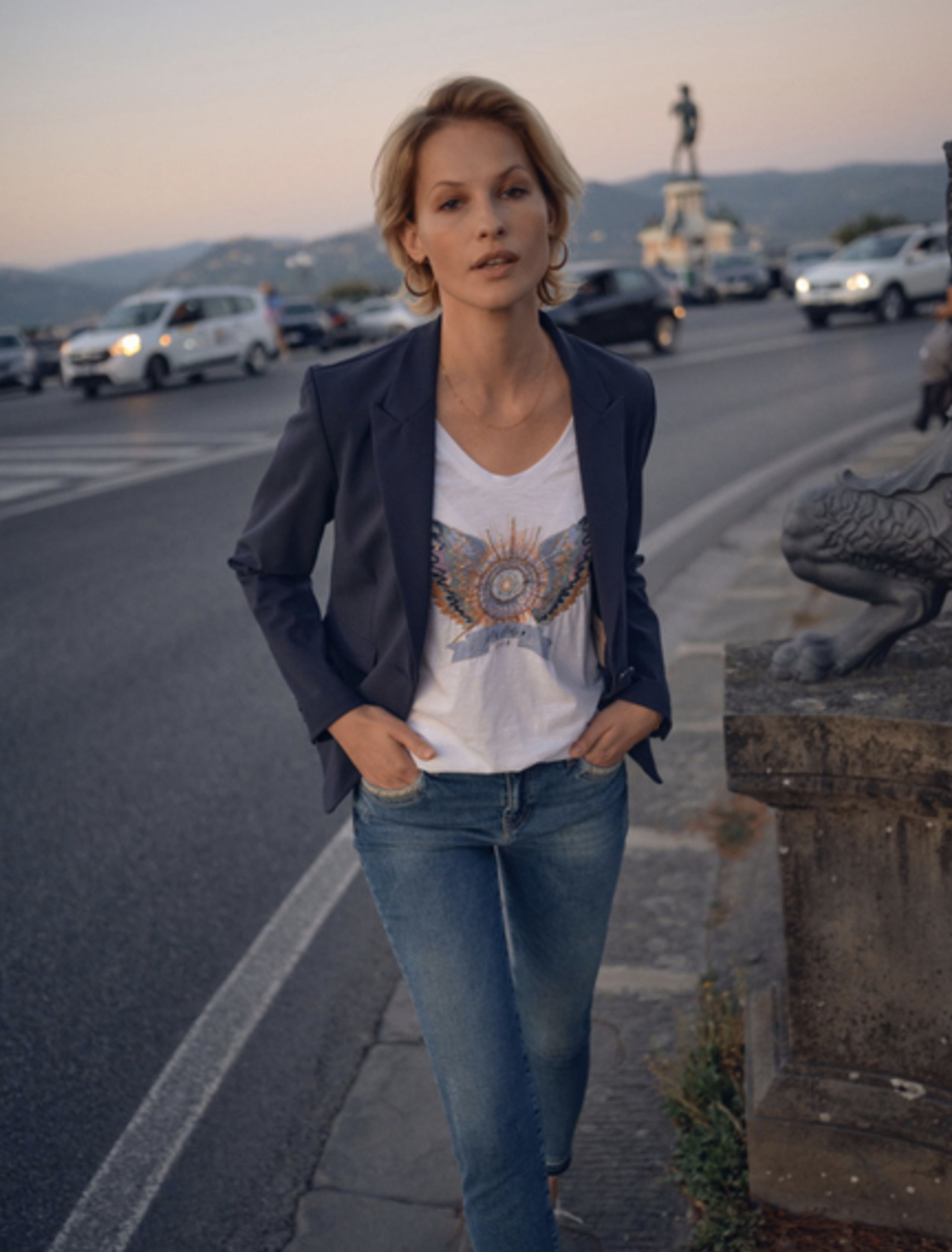 Mos Mosh - Blazer - MMBlake Izzy Blazer - Salute Navy