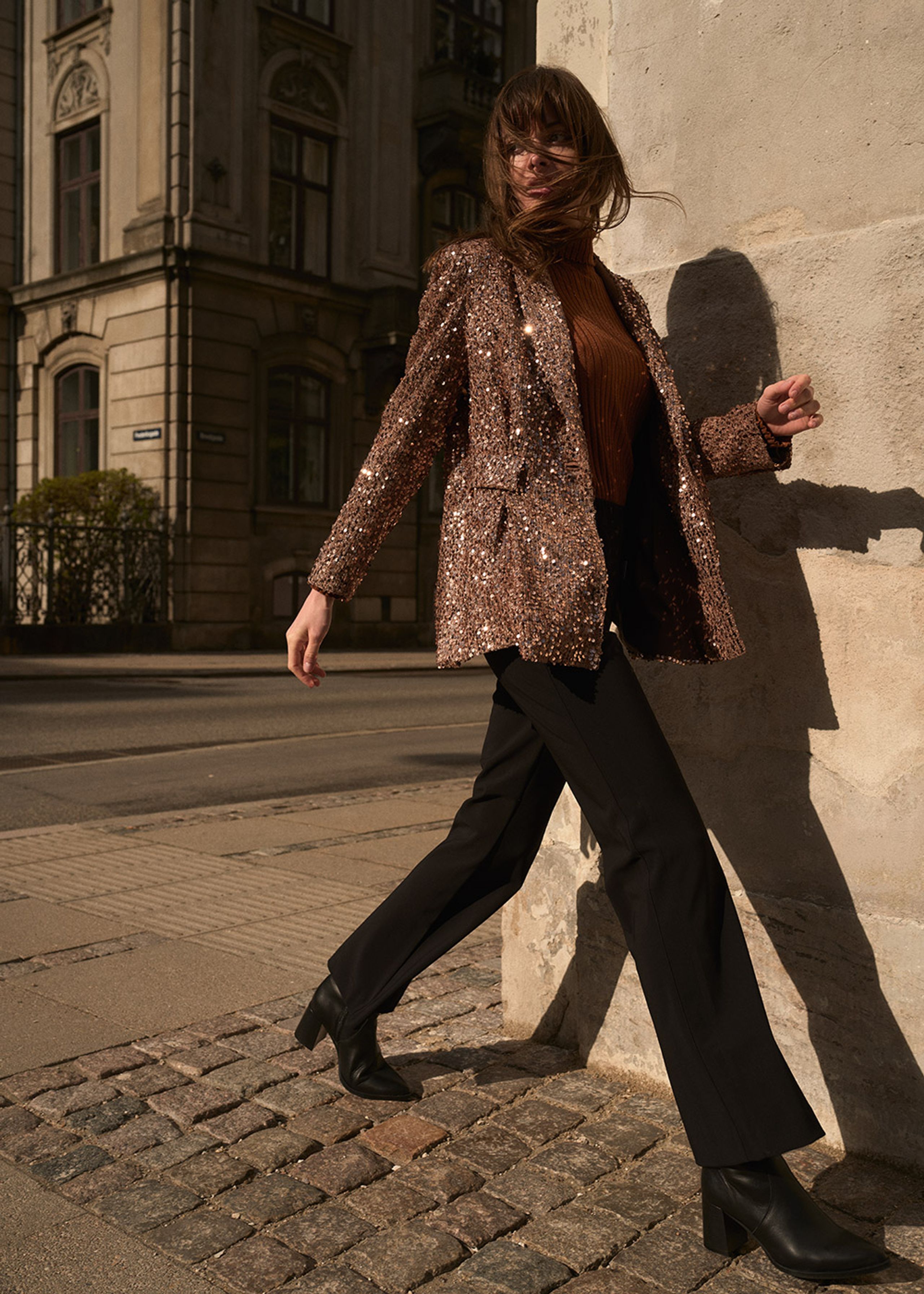 Mos Mosh - Blazer - MMSia Lala Blazer - Light brown