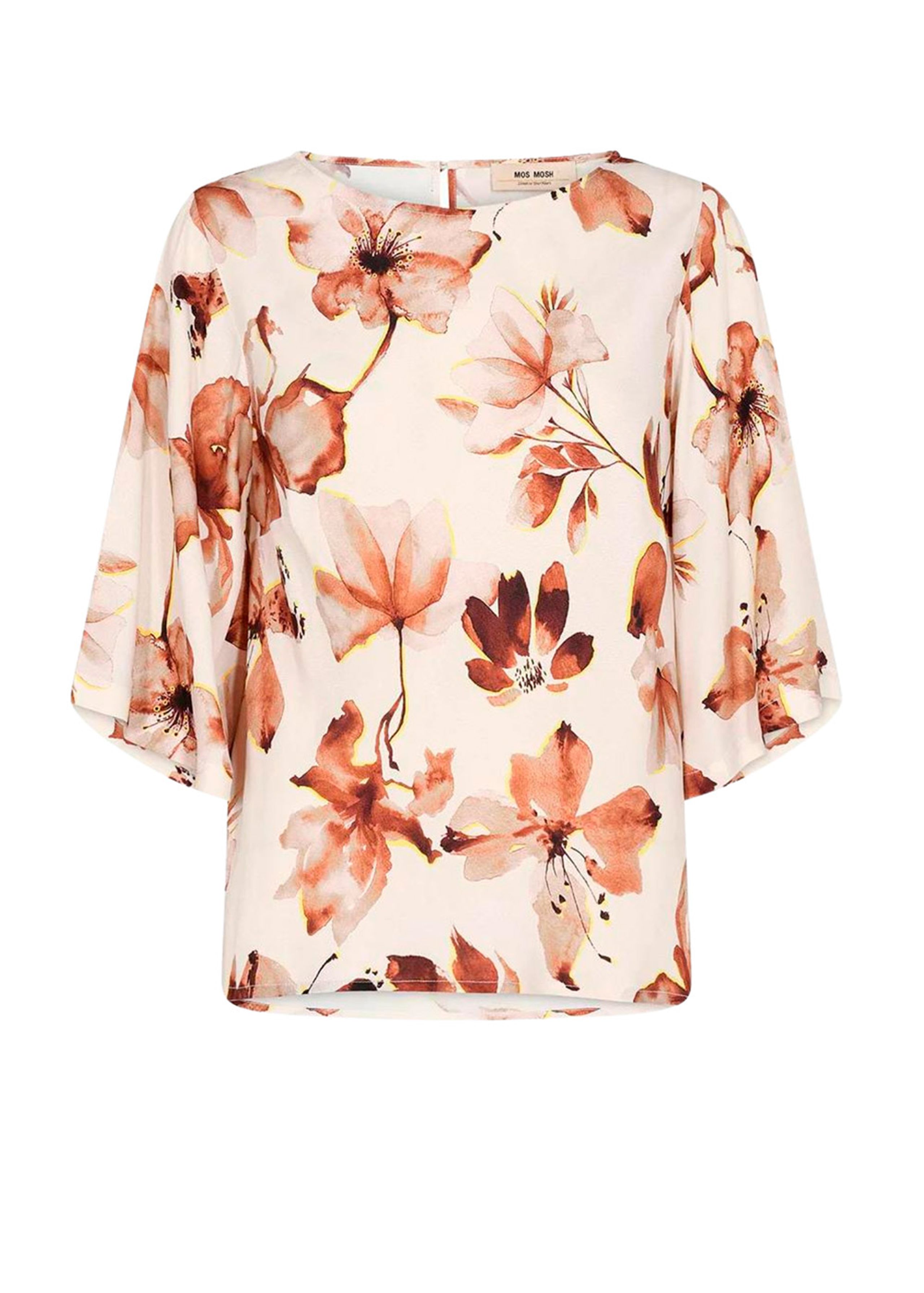 Mos Mosh - Bluse - MMEwi Azelia Blouse - Pearled Ivory