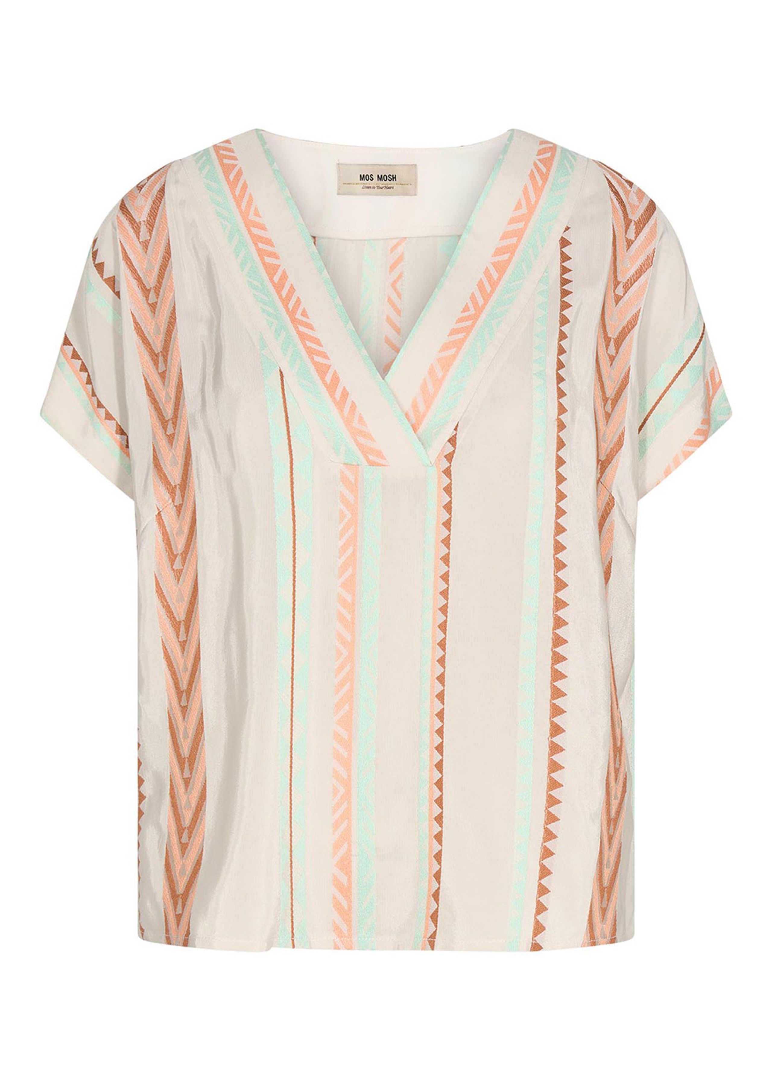 Mos Mosh - Camicetta - Margie Mundy Blouse - Pearled Ivory