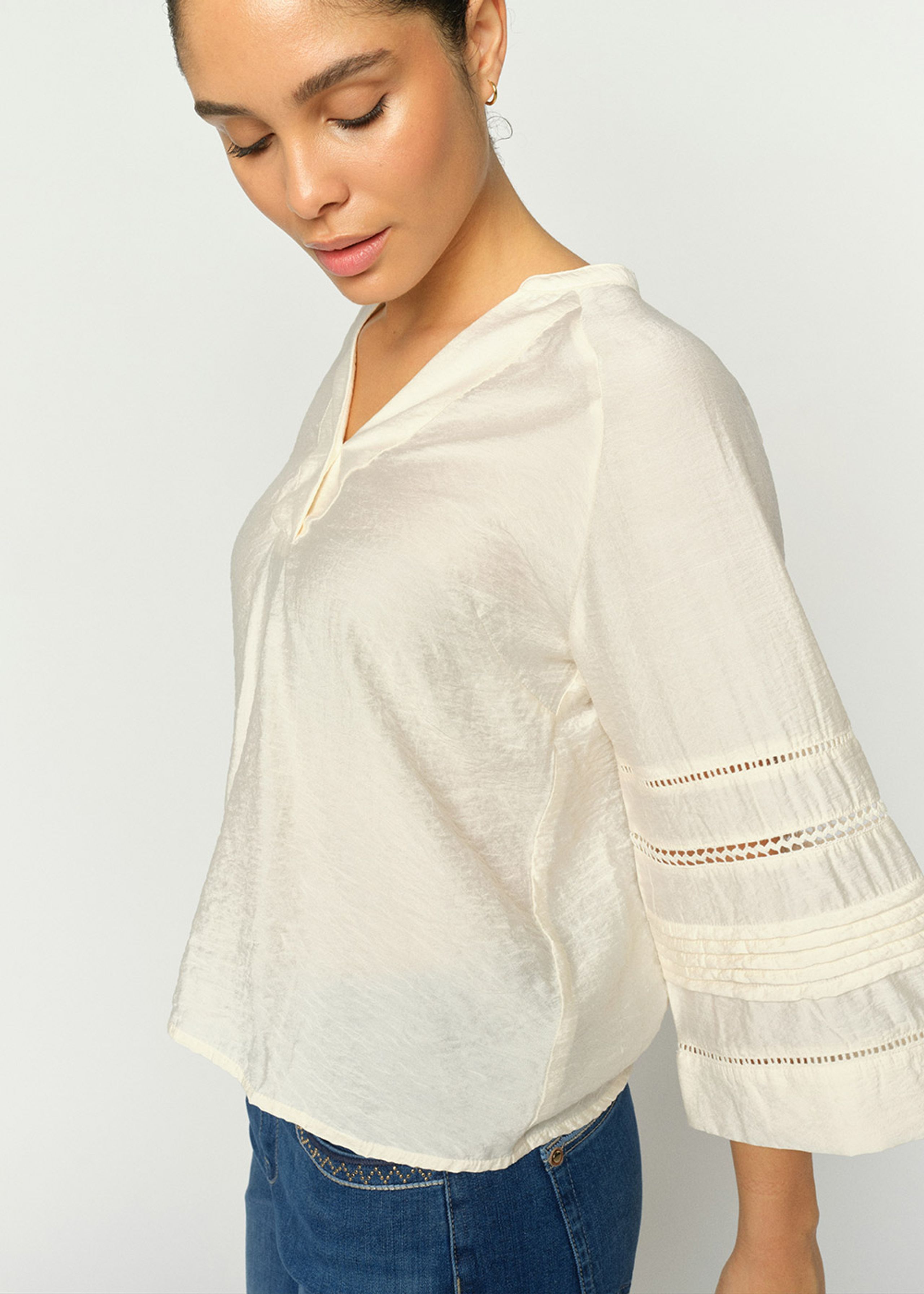 Mos Mosh - Bluse - MMAleysa Nila Blouse - Ecru