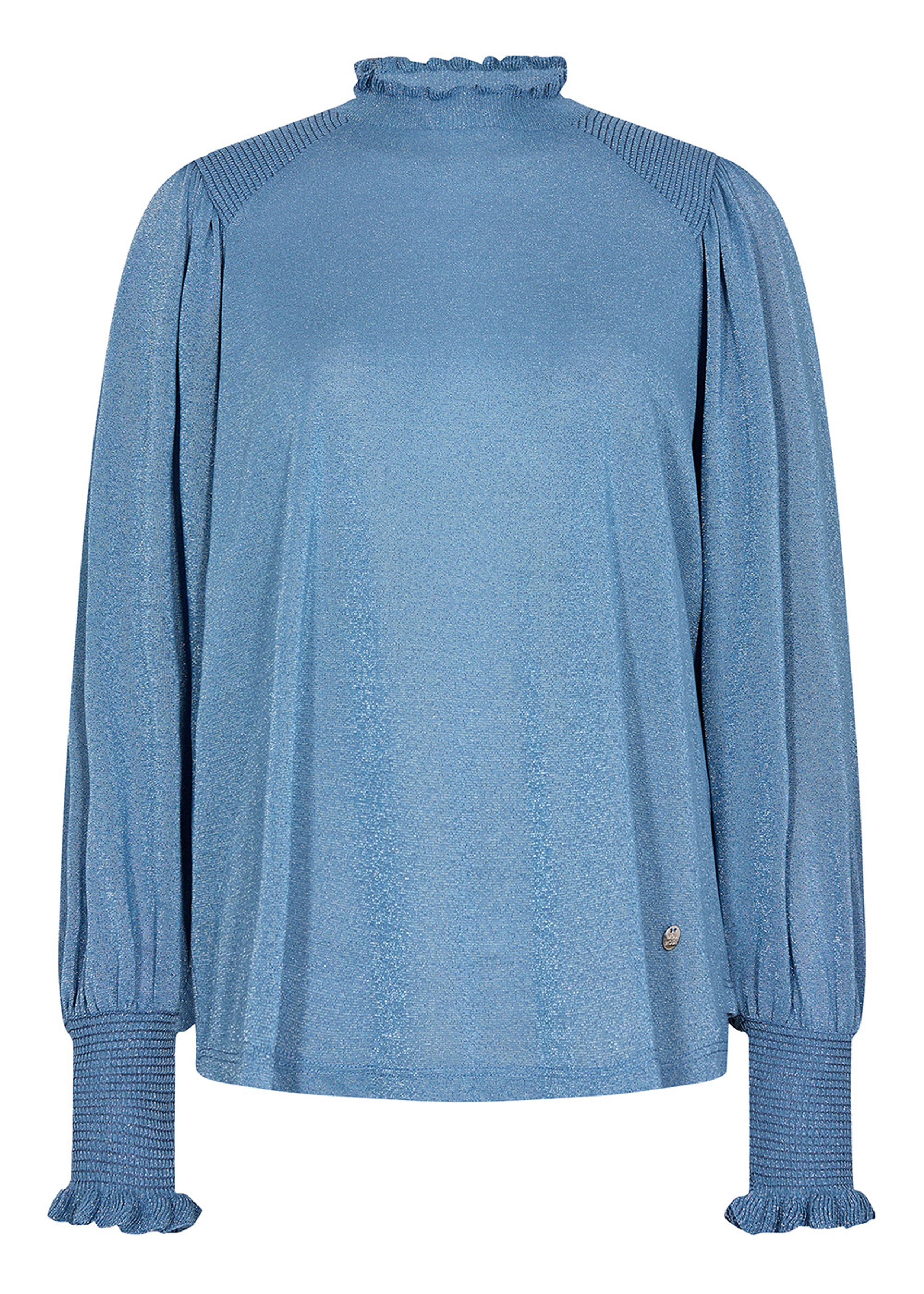 Mos Mosh - Blusa - MMKaliva Ls Blouse - Quiet Harbor