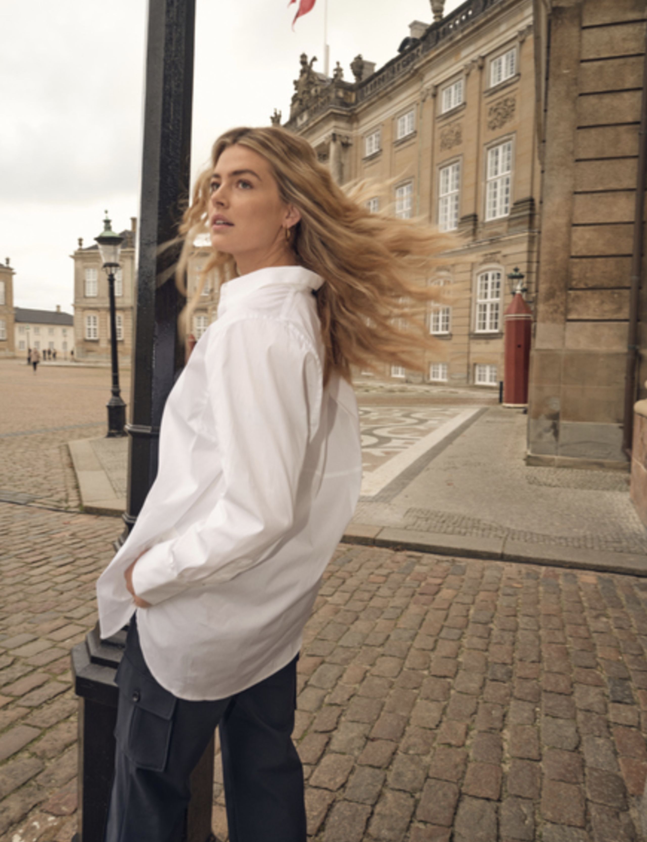 Mos Mosh - Pants - MMAntina Izzy Pant - Salute Navy