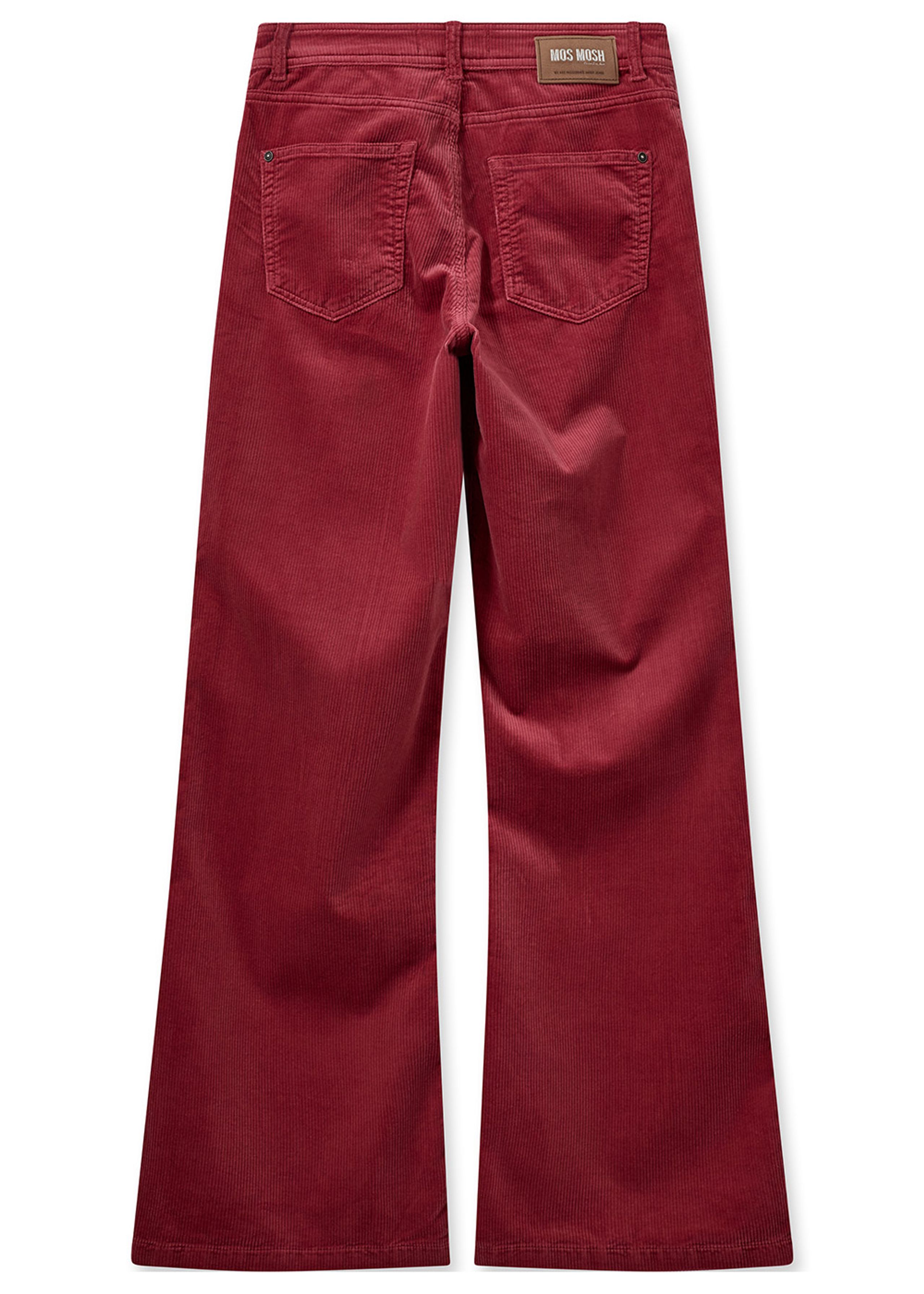 Mos Mosh - Pants - MMDara Corduroy Pant - Garnet