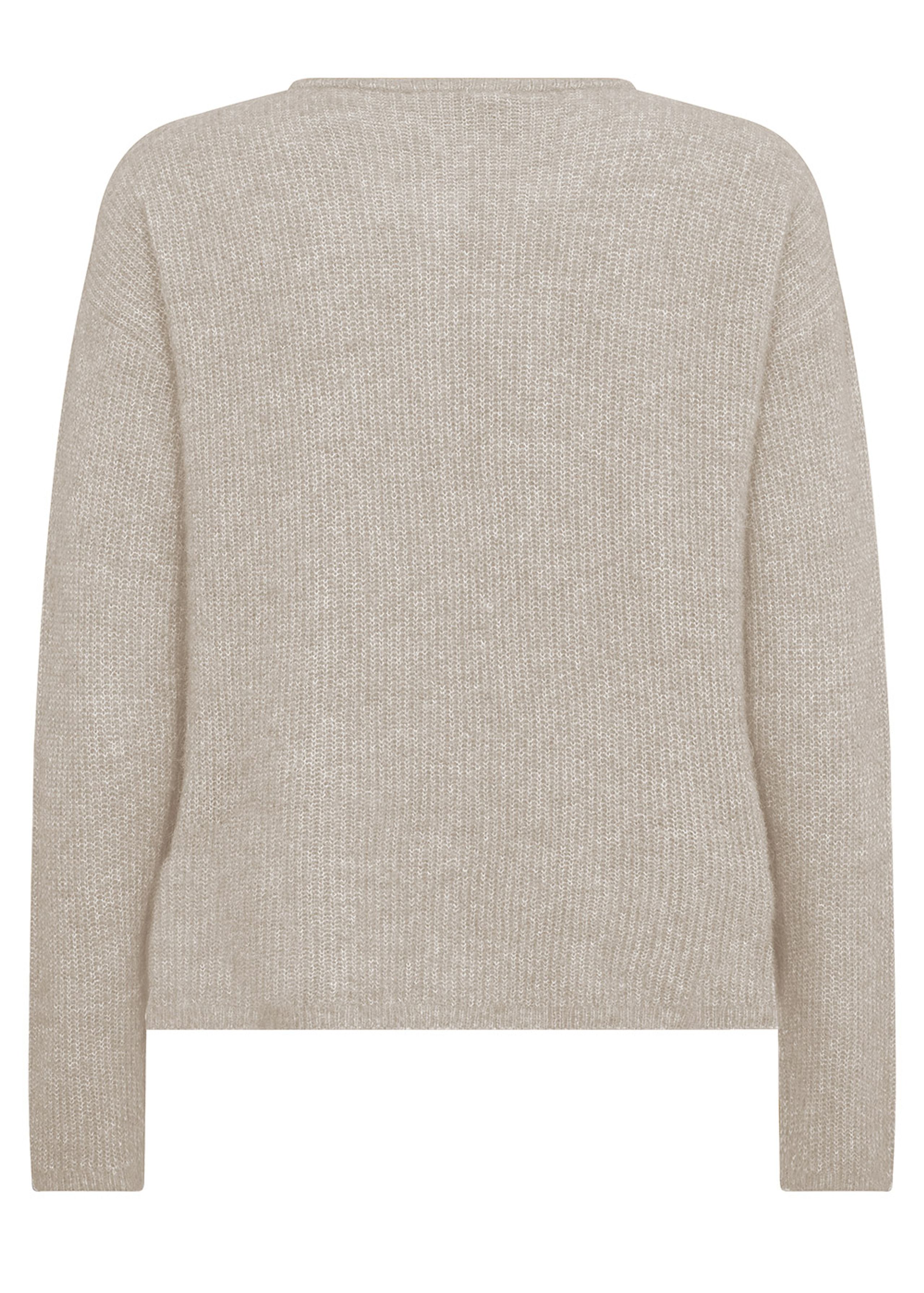 Mos Mosh - Cardigan - MMAlmine Knit Cardigan - Feather Gray