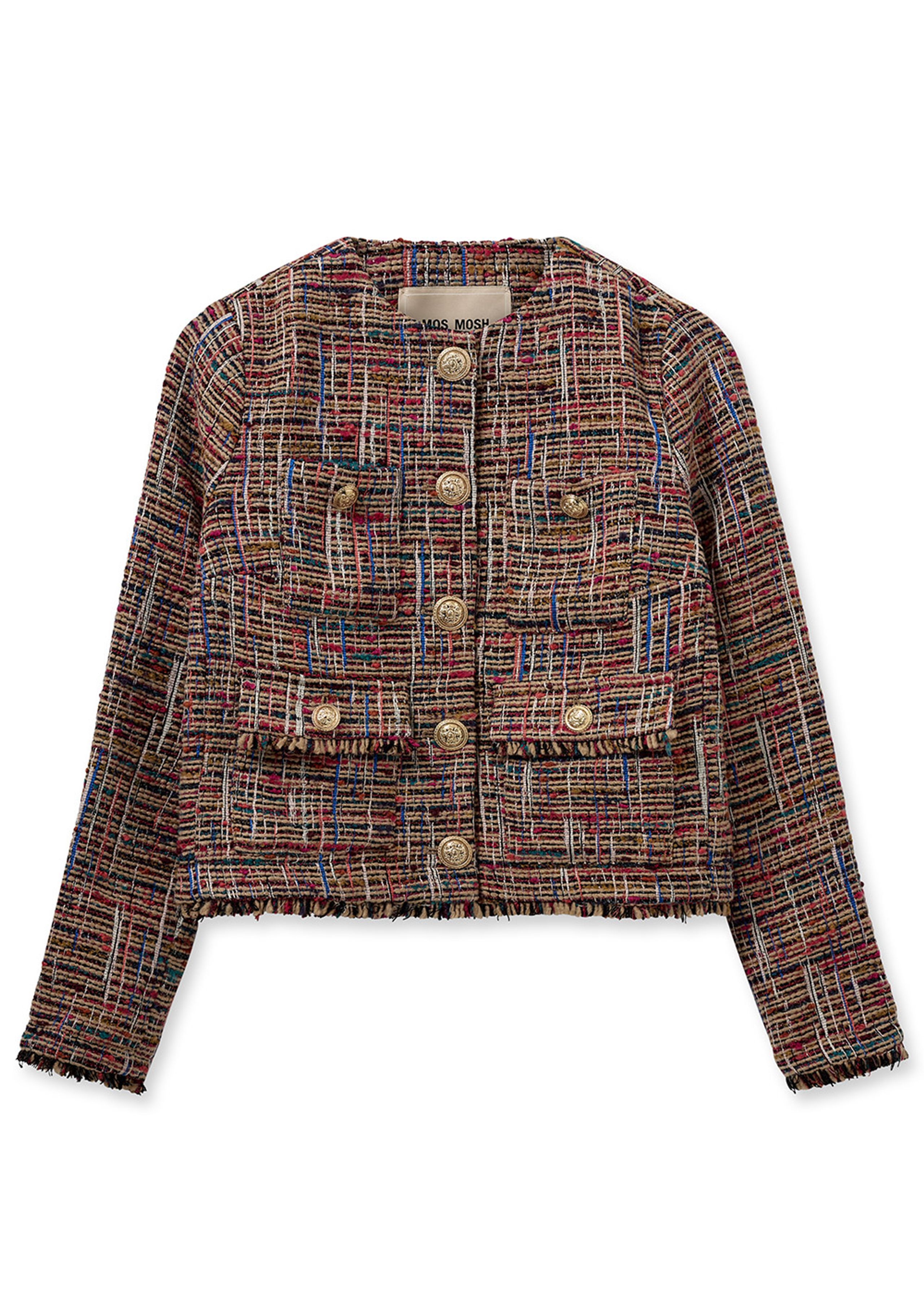 Mos Mosh - Jakke - MMFlora Tex Jacket - Garnet