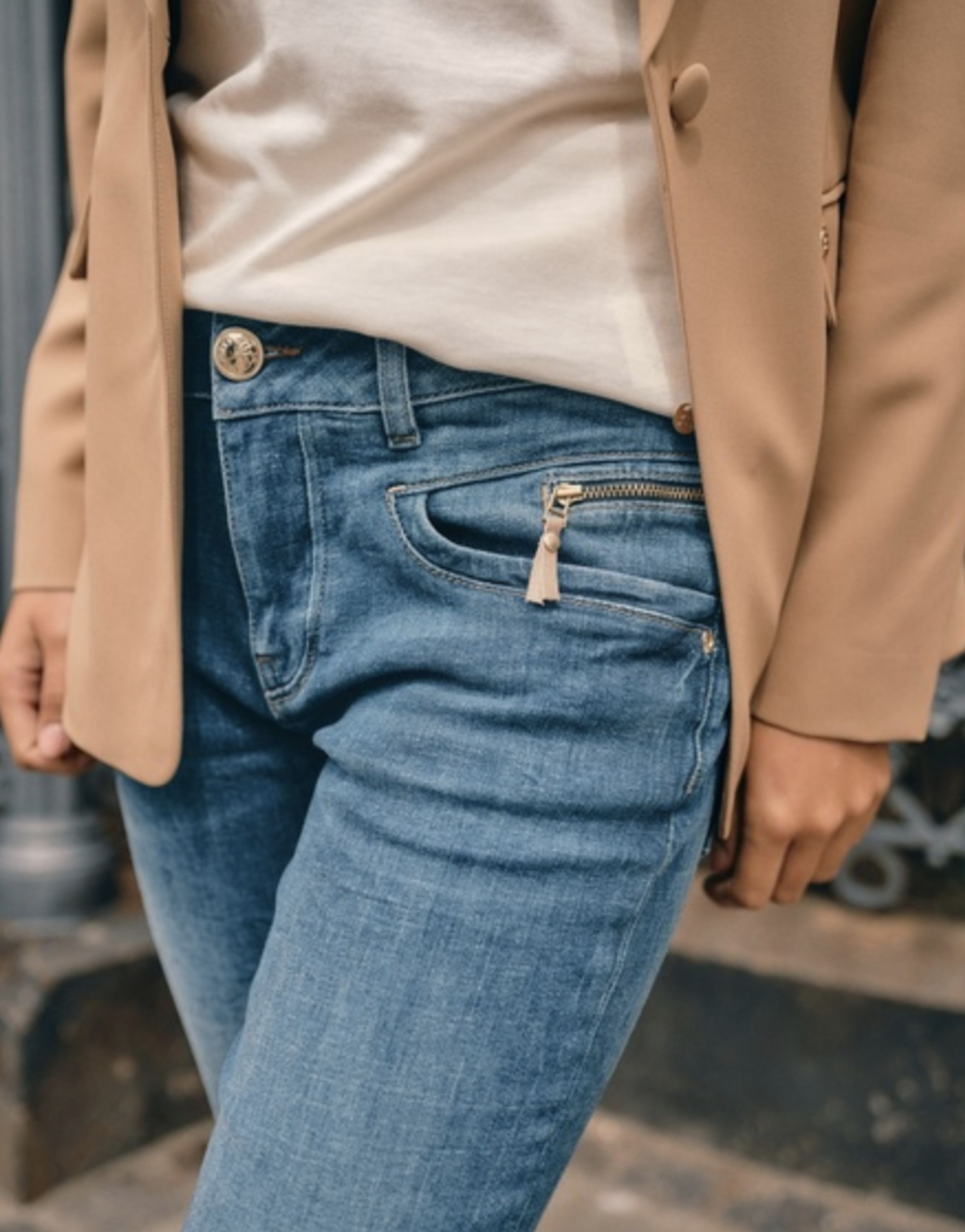 Mos Mosh - Džínsy - MMCarla Naomi Group Jeans - Blue