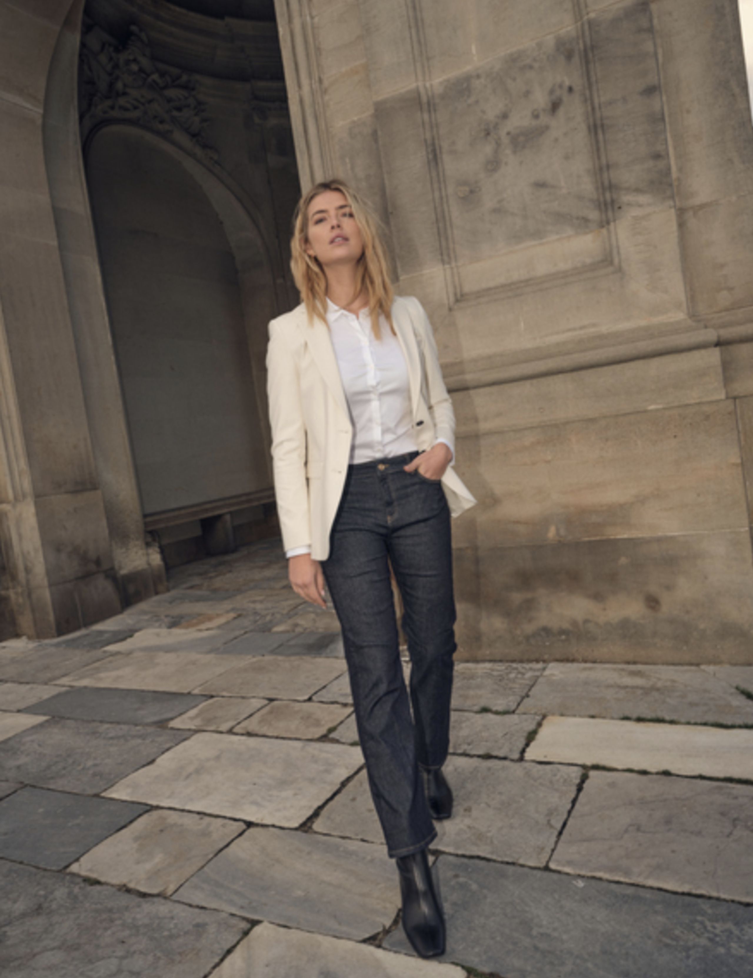 Mos Mosh - Jeans - MMCecilia Cover Jeans - Dark Blue