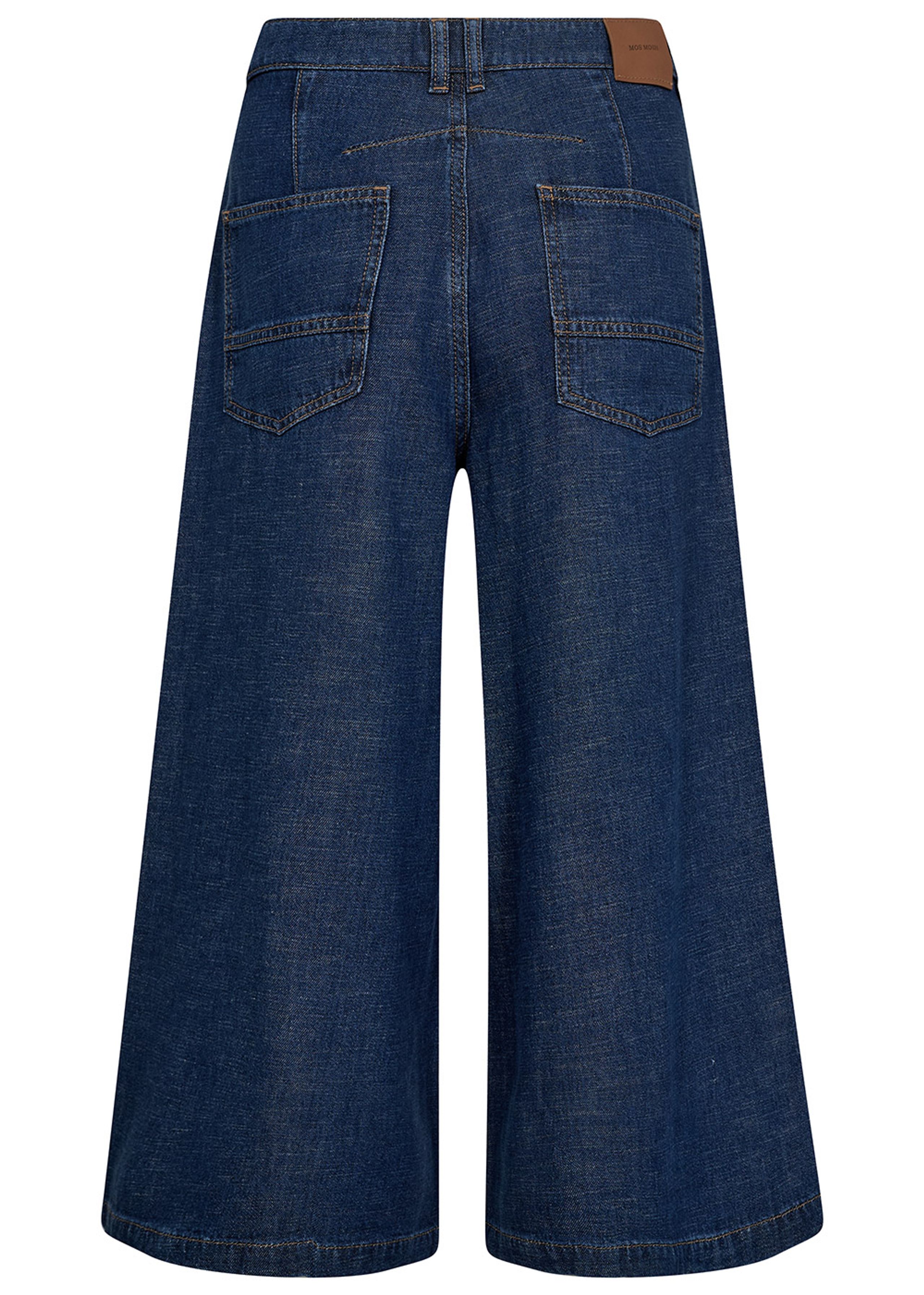 Mos Mosh - Jeans - MMCulotte Arge Jeans - Dark Blue