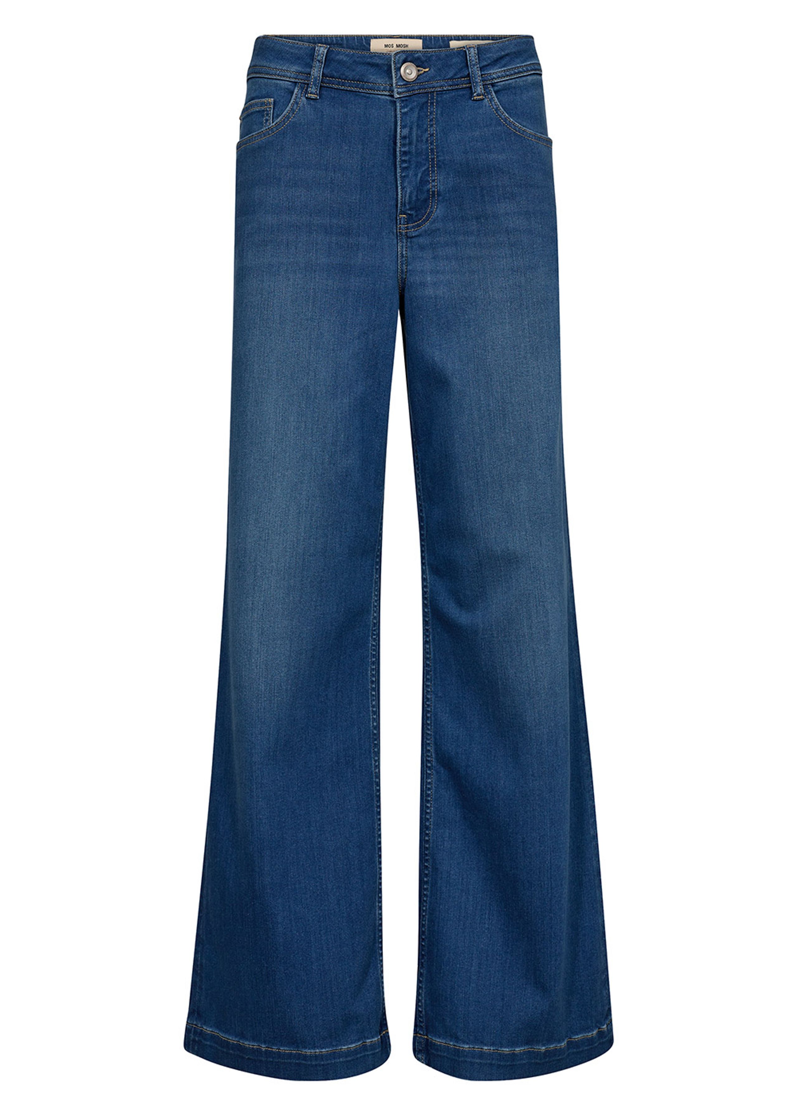 Mos Mosh - Jeans - MMDara Deluxe Jeans - Mid Blue