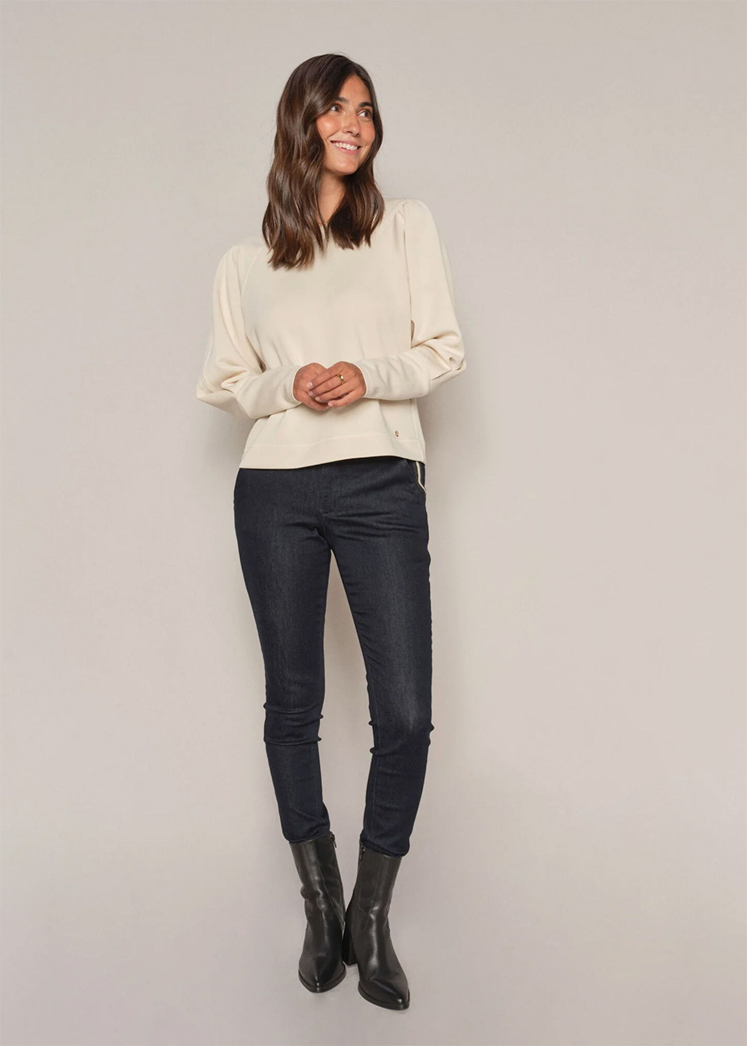 Mos Mosh - Jeans - MMMilton Tape Jeans - Dark Blue