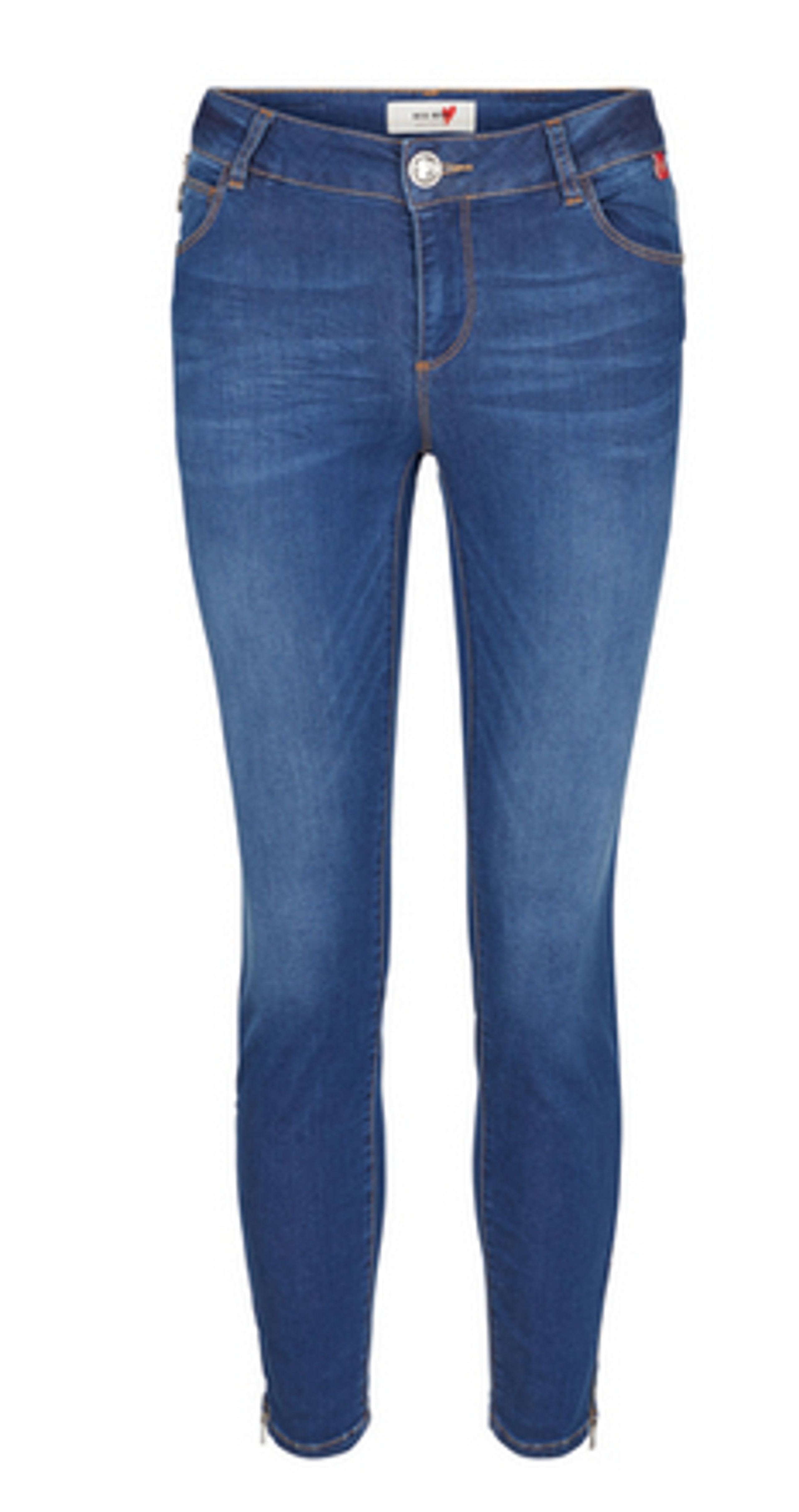 Mos Mosh - Jeans - Victoria Sateen Jeans - Blue Denim