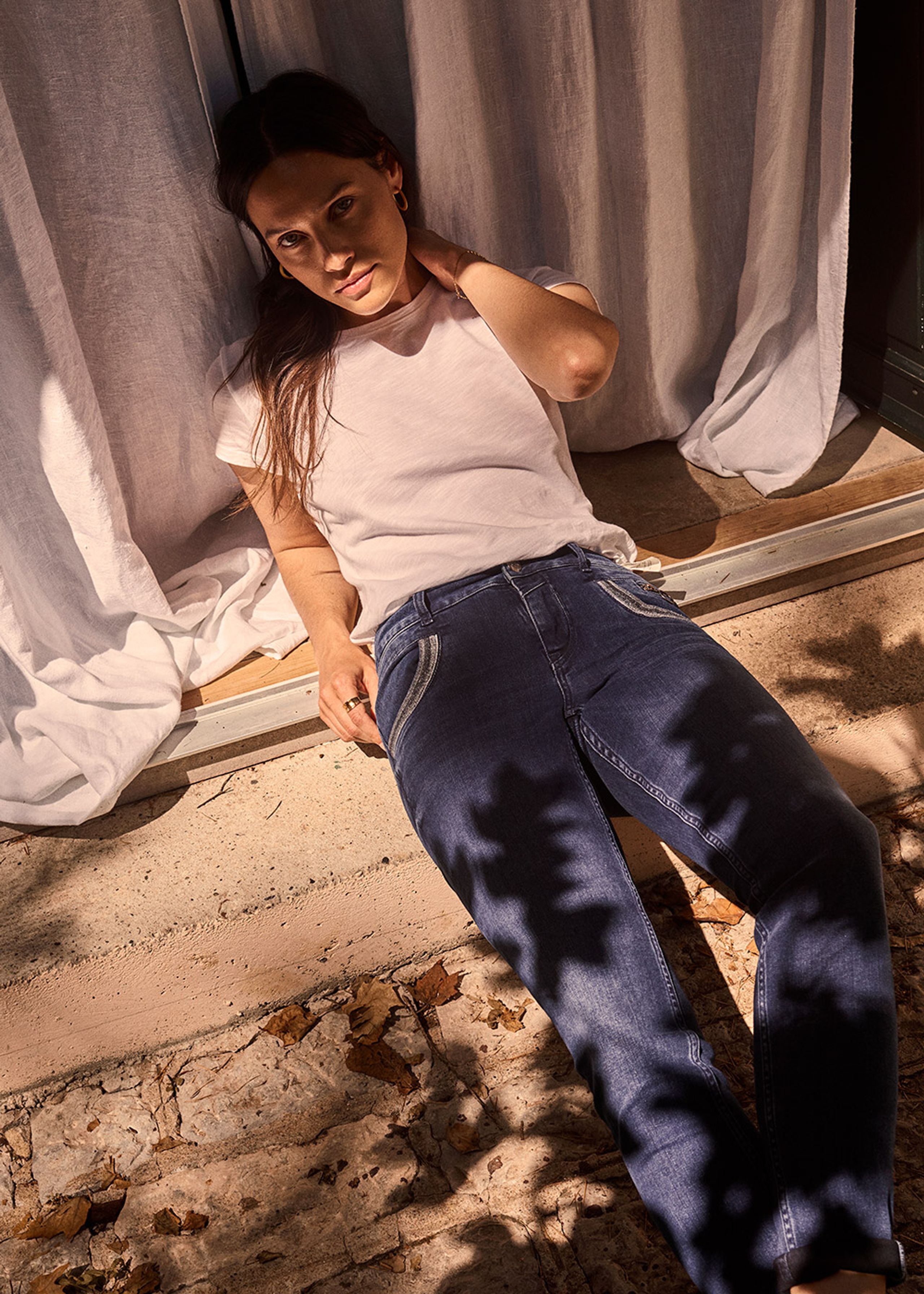 Mos Mosh - Jeans - Naomi Luna Jeans - Dark Blue