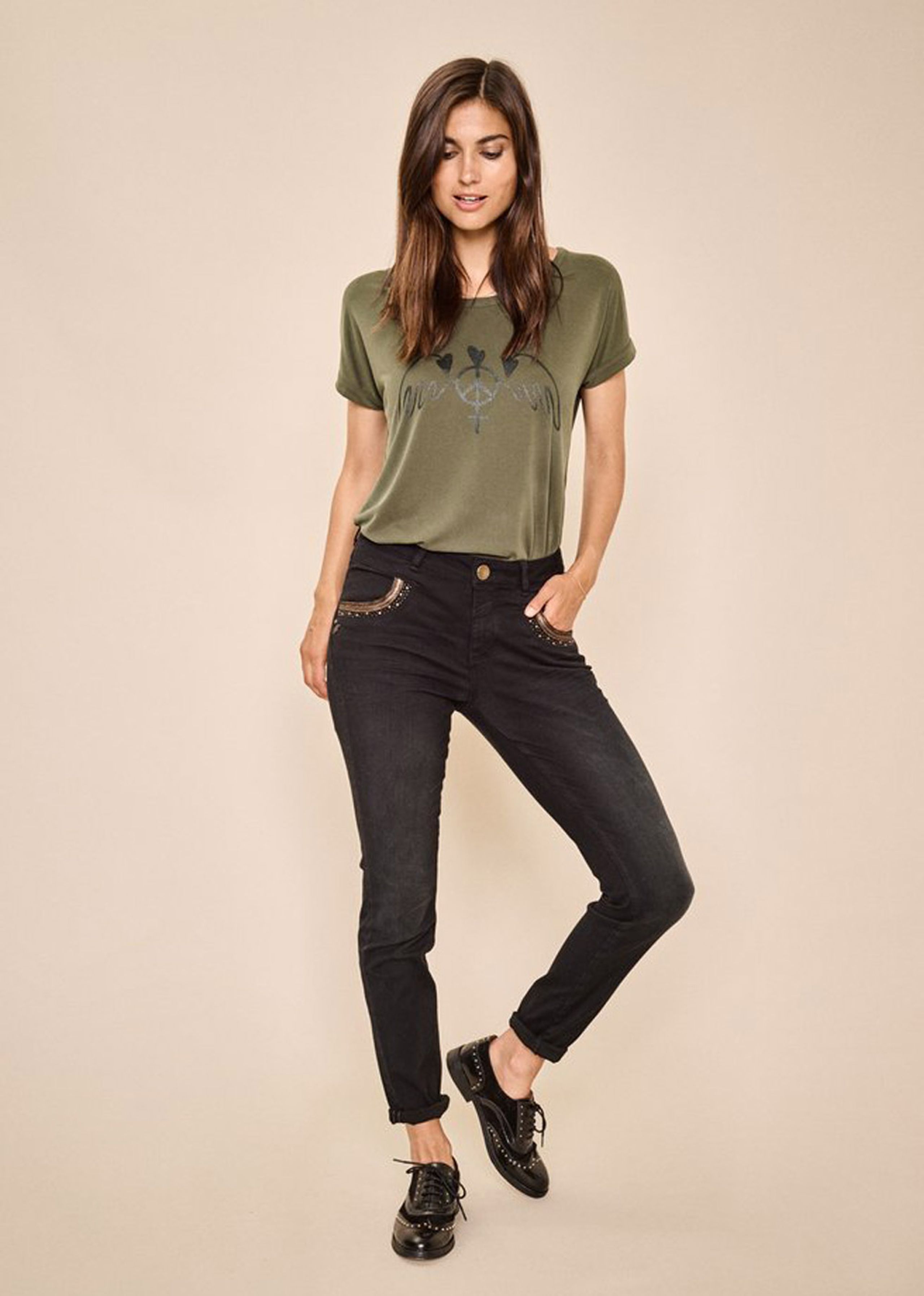 Mos Mosh - Jeans - Naomi Mercury Jeans - Black