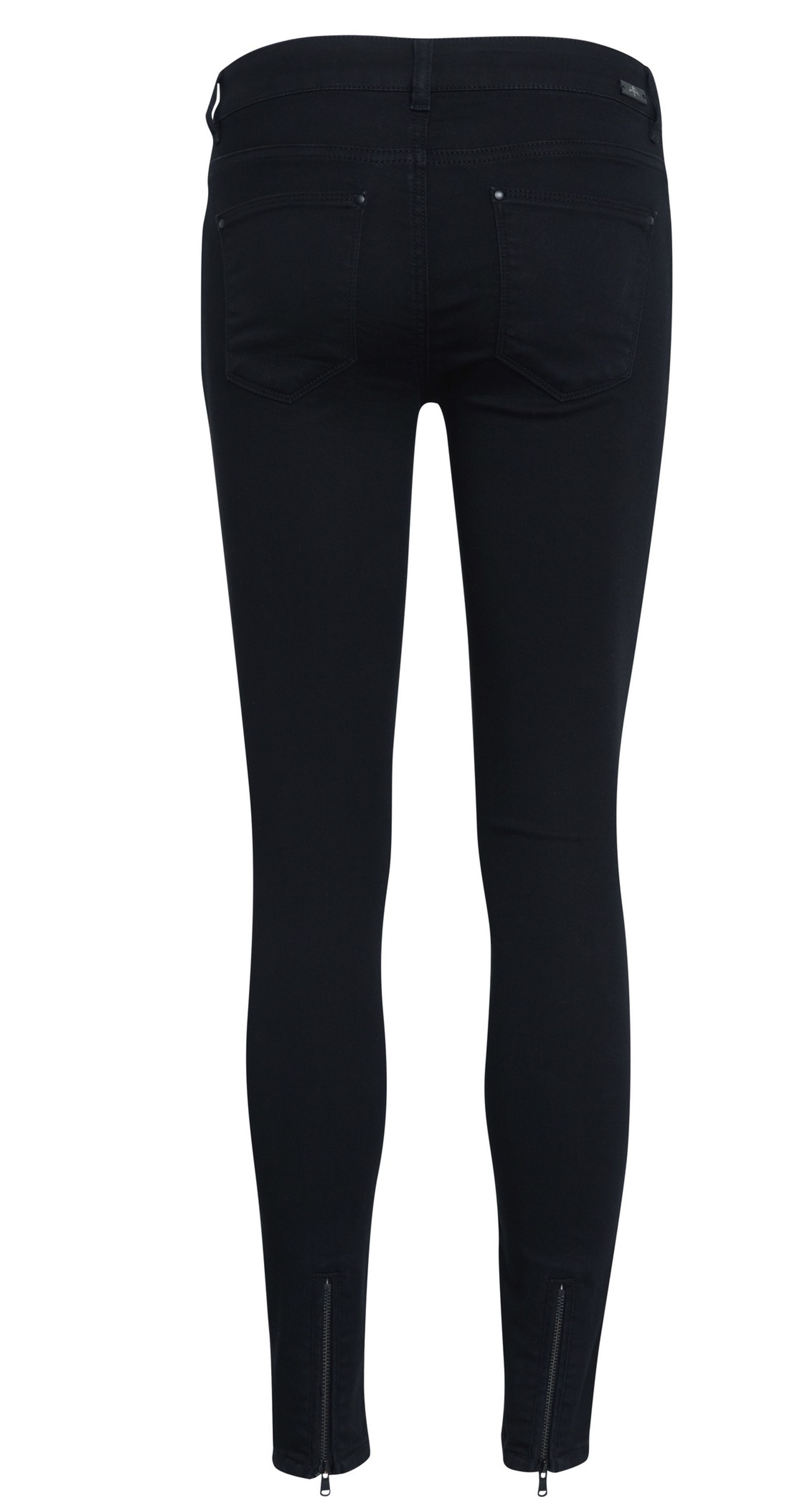 Mos Mosh - Jeans - Victoria 7/8 Silk Touch Jeans - Black