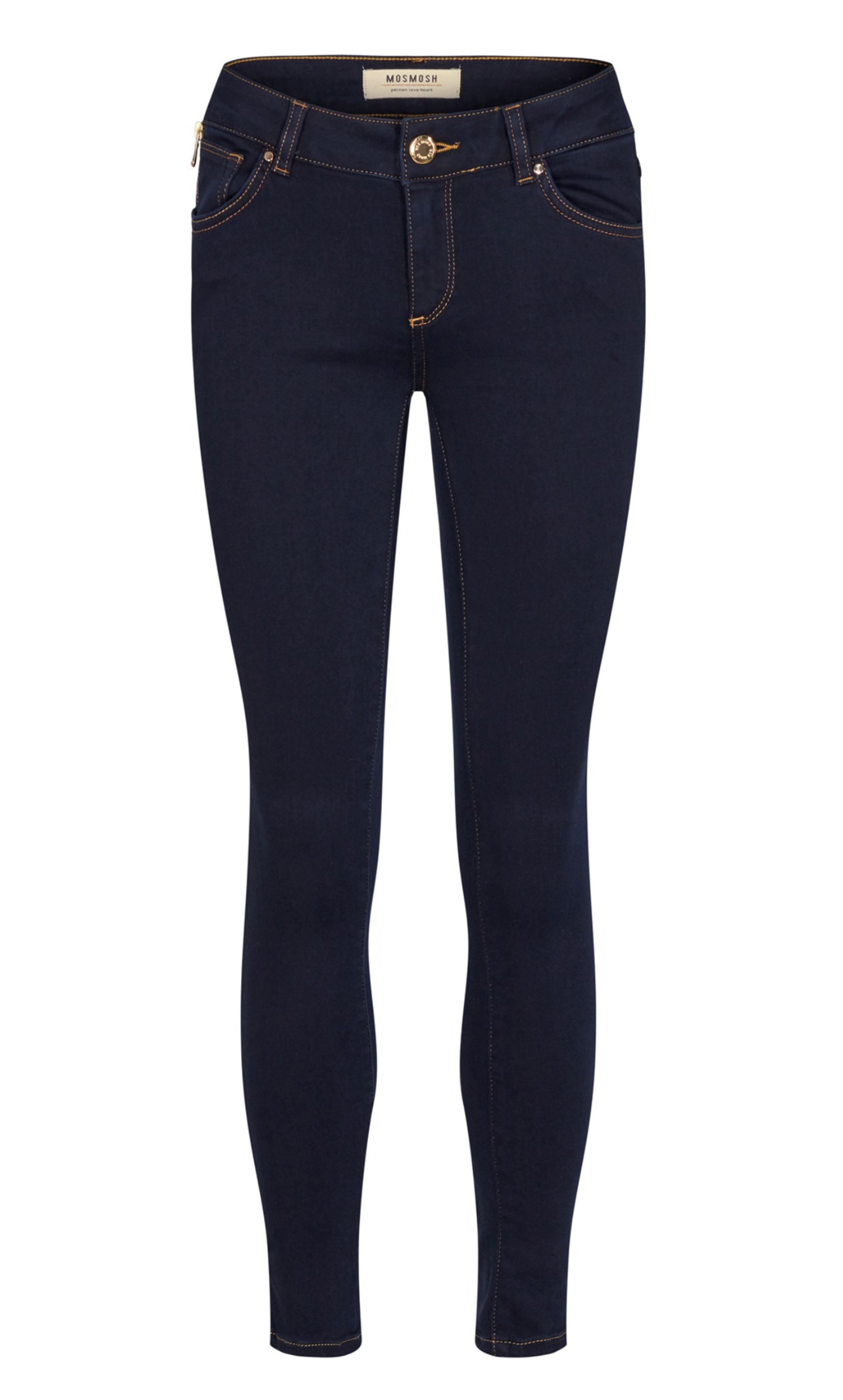 Mos Mosh - Jeans - Victoria 7/8 Silk Touch Jeans - Blue Denim