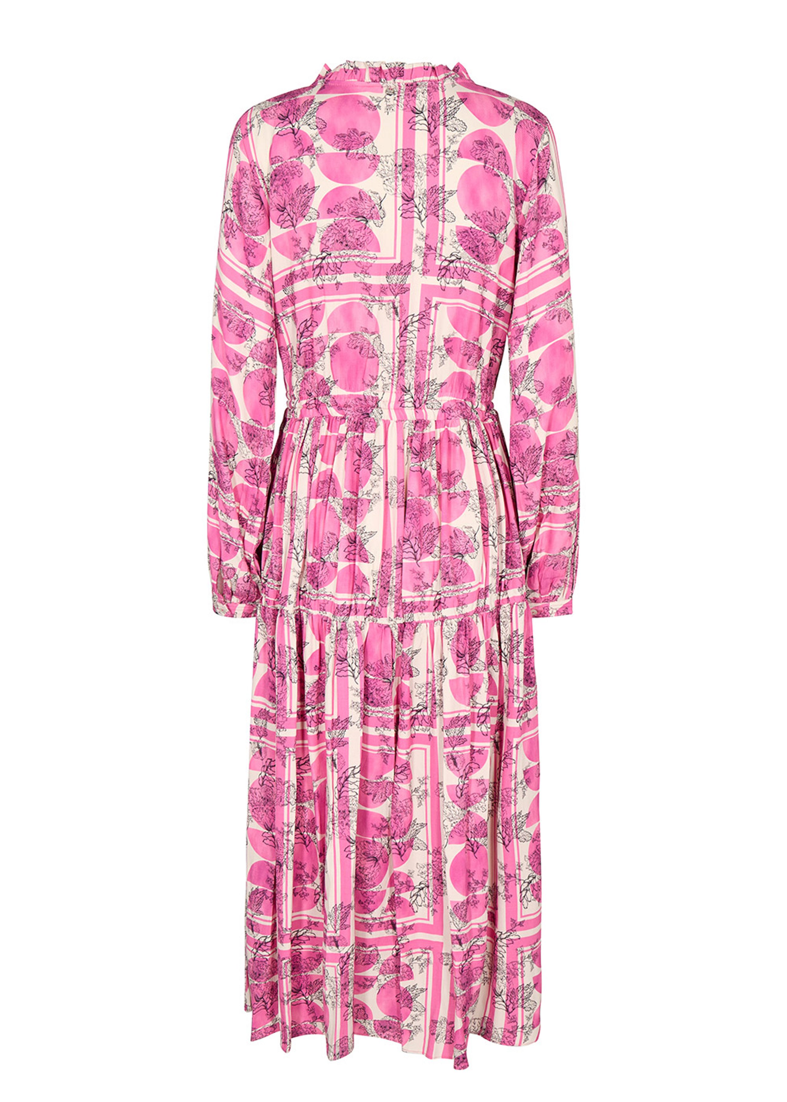 Mos Mosh - Dress - Sabri LS Bubble Dress - Wild Orchid