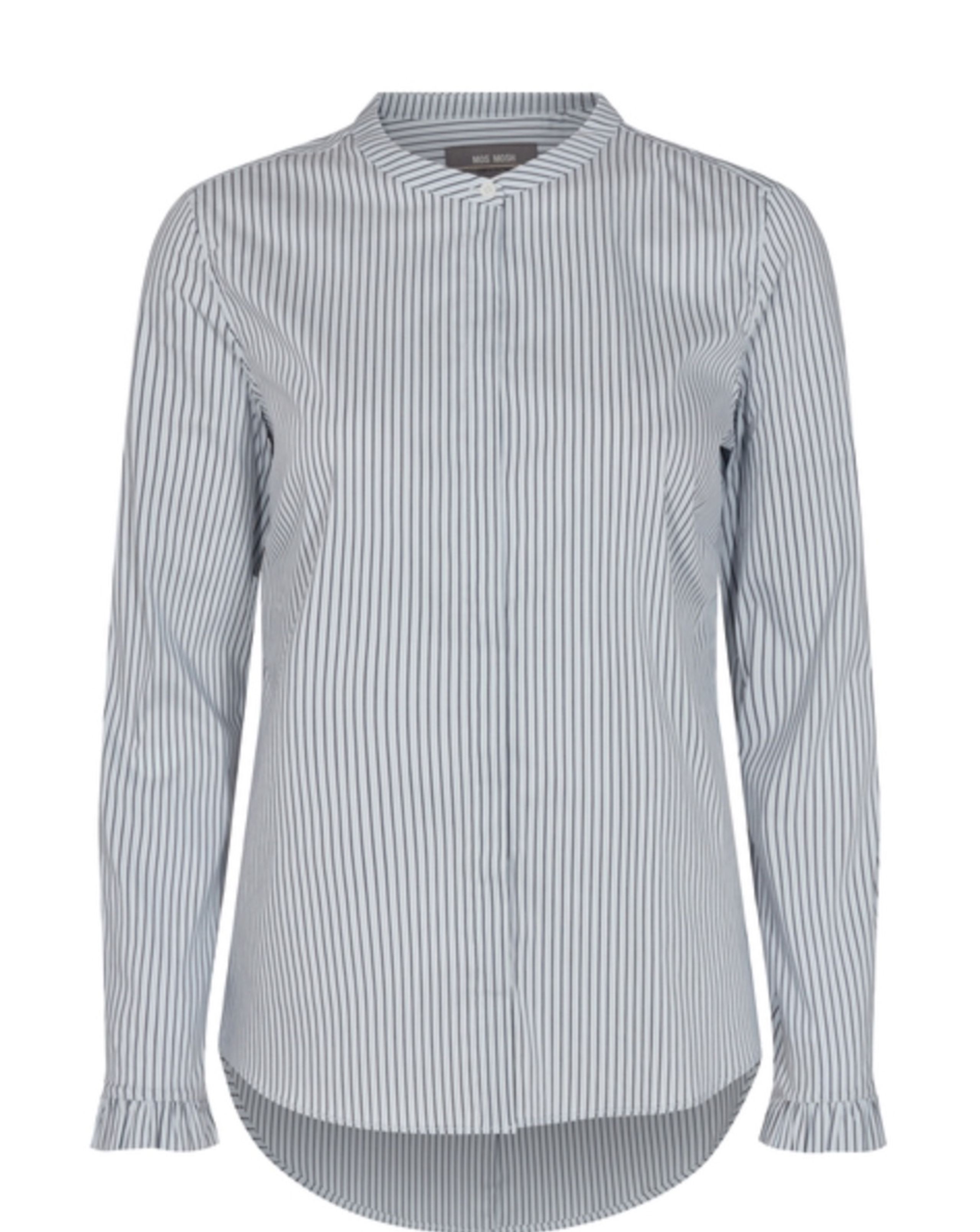 Mos Mosh - Skjorte - Mattie Stripe Shirt - Skyway