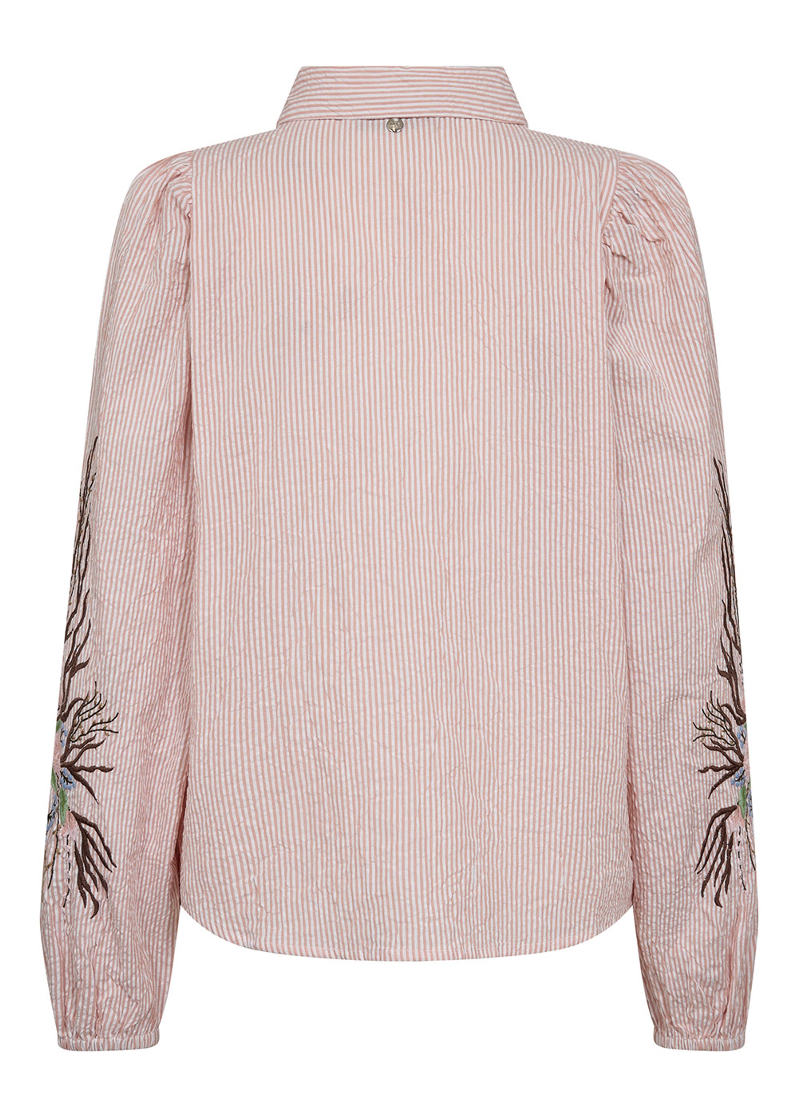 Mos Mosh - Shirt - MMCiu Oxfo Shirt - Peachy