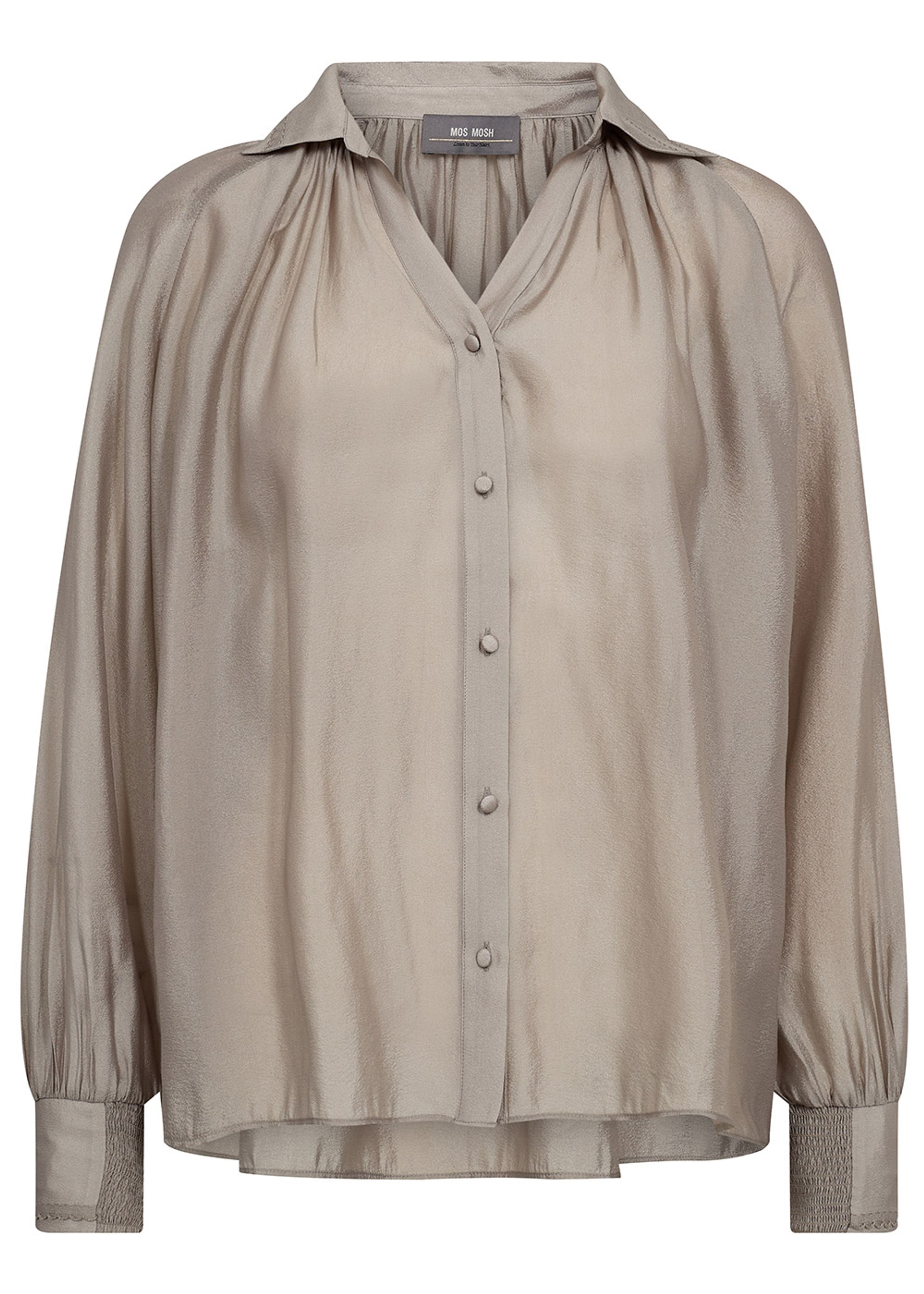 Mos Mosh - Shirt - MMMarcela Shirt - Mourning Dove