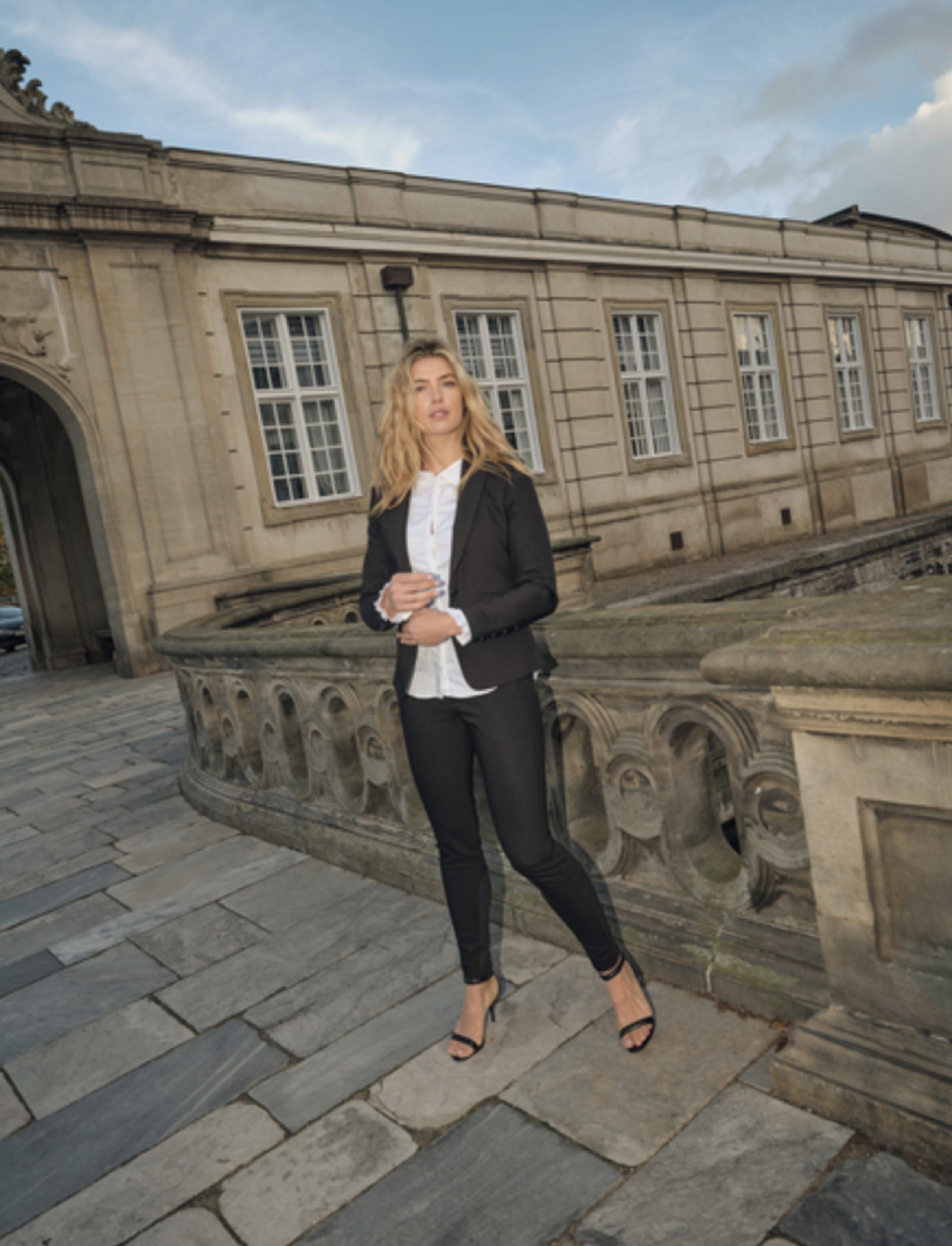 Mos Mosh - Shirt - MMMattie Sustainable Shirt - White