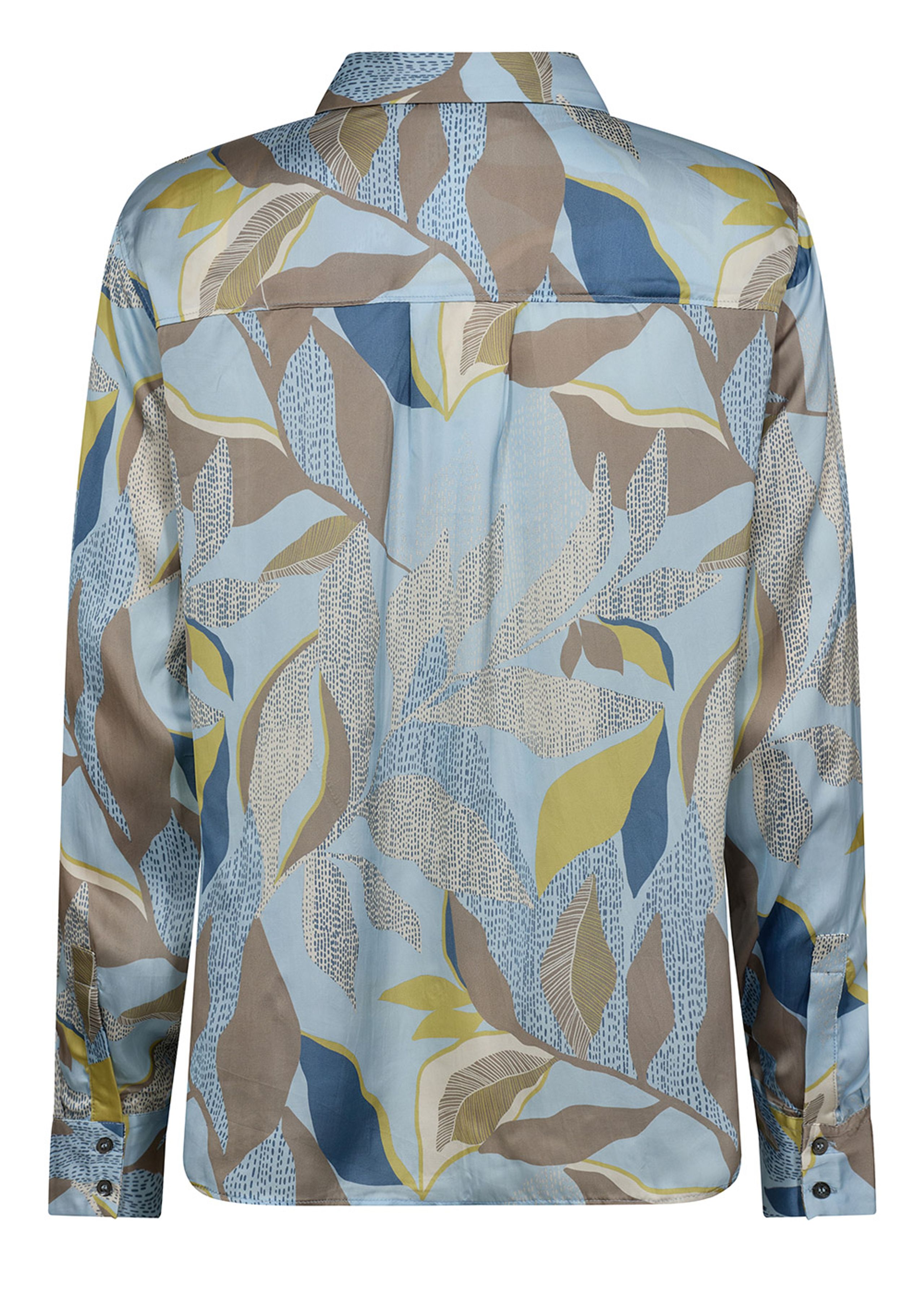 Mos Mosh - Camisa - MMTaylor Florie Shirt - Cashmere Blue