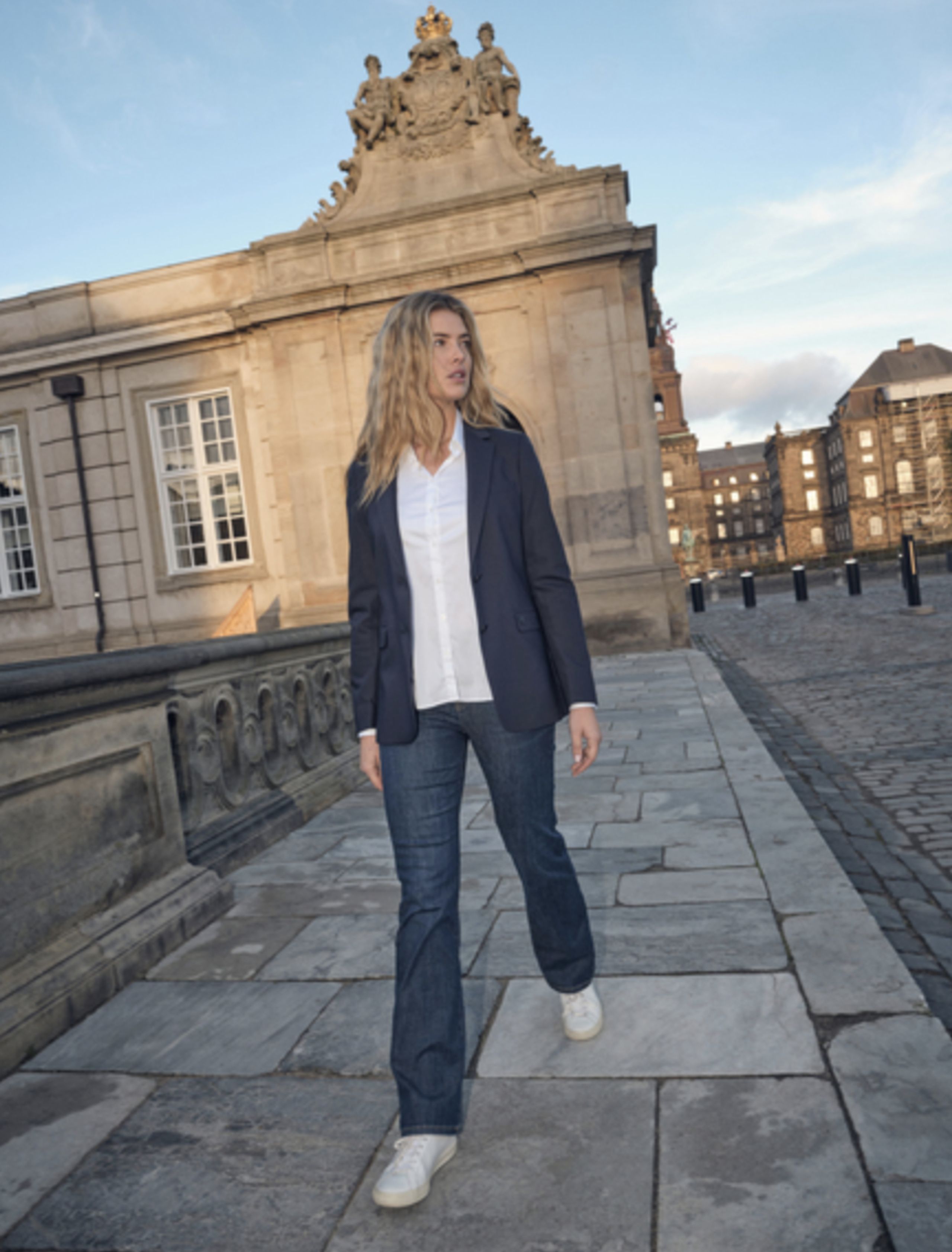 Mos Mosh - Shirt - MMTilda Sustainable Shirt - White