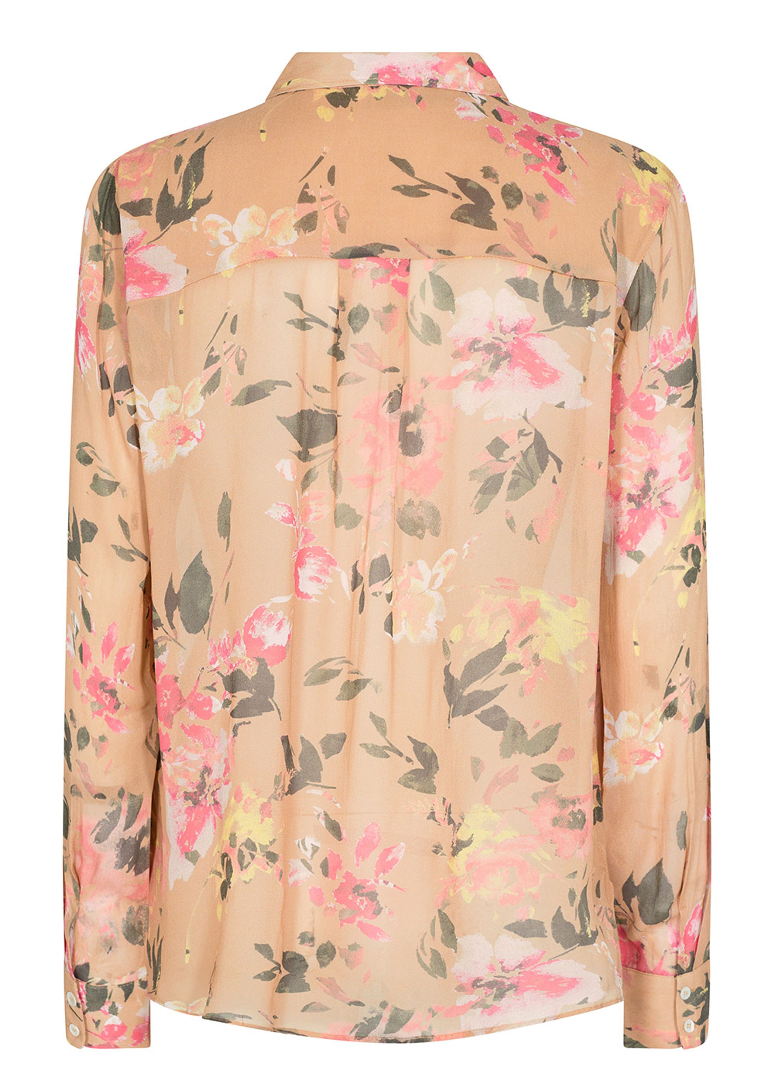 Mos Mosh - Skjorta - Taylor Flos Shirt - Tan