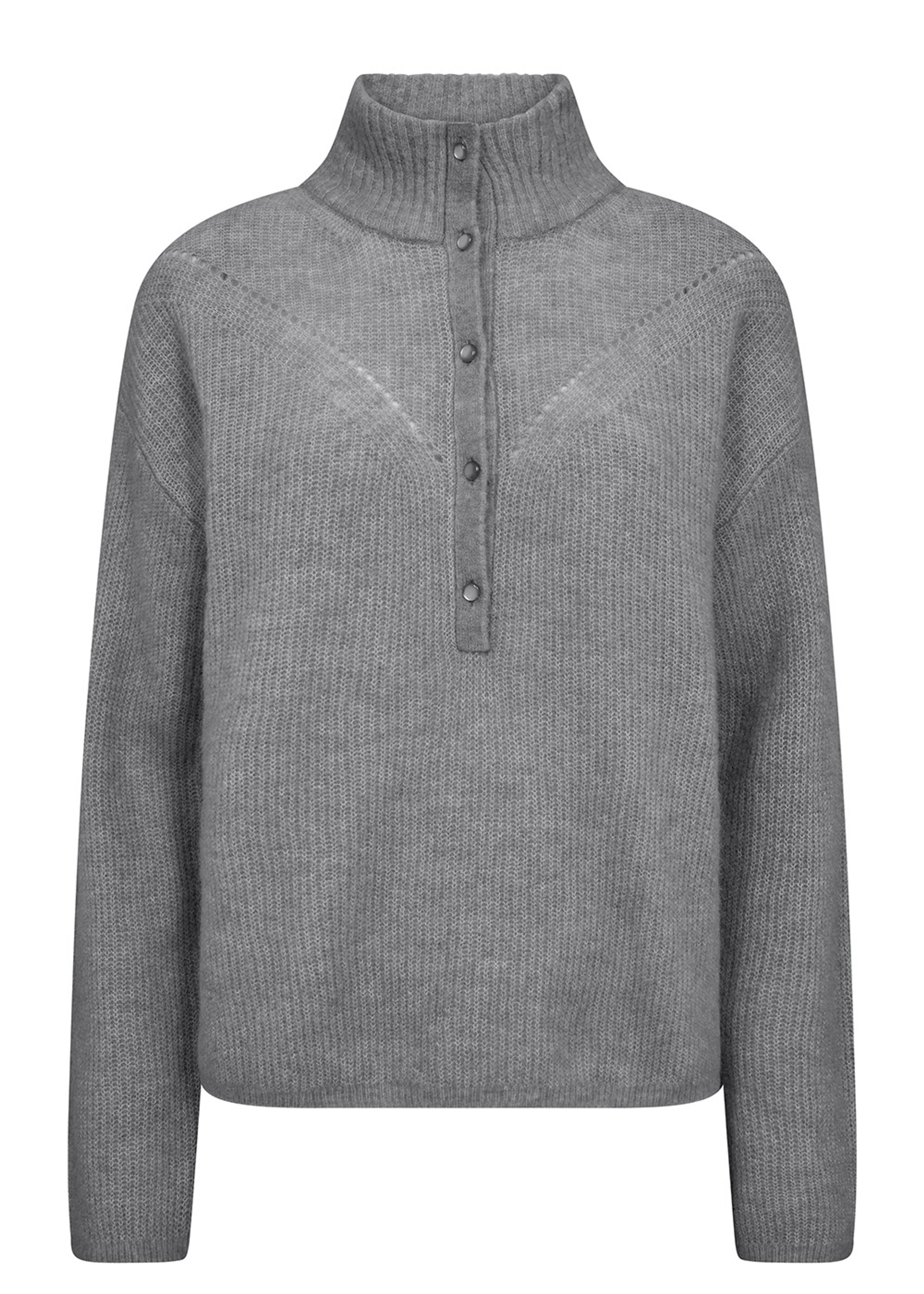 Mos Mosh - Tricot - MMBryna Thora Knit - Grey Melange