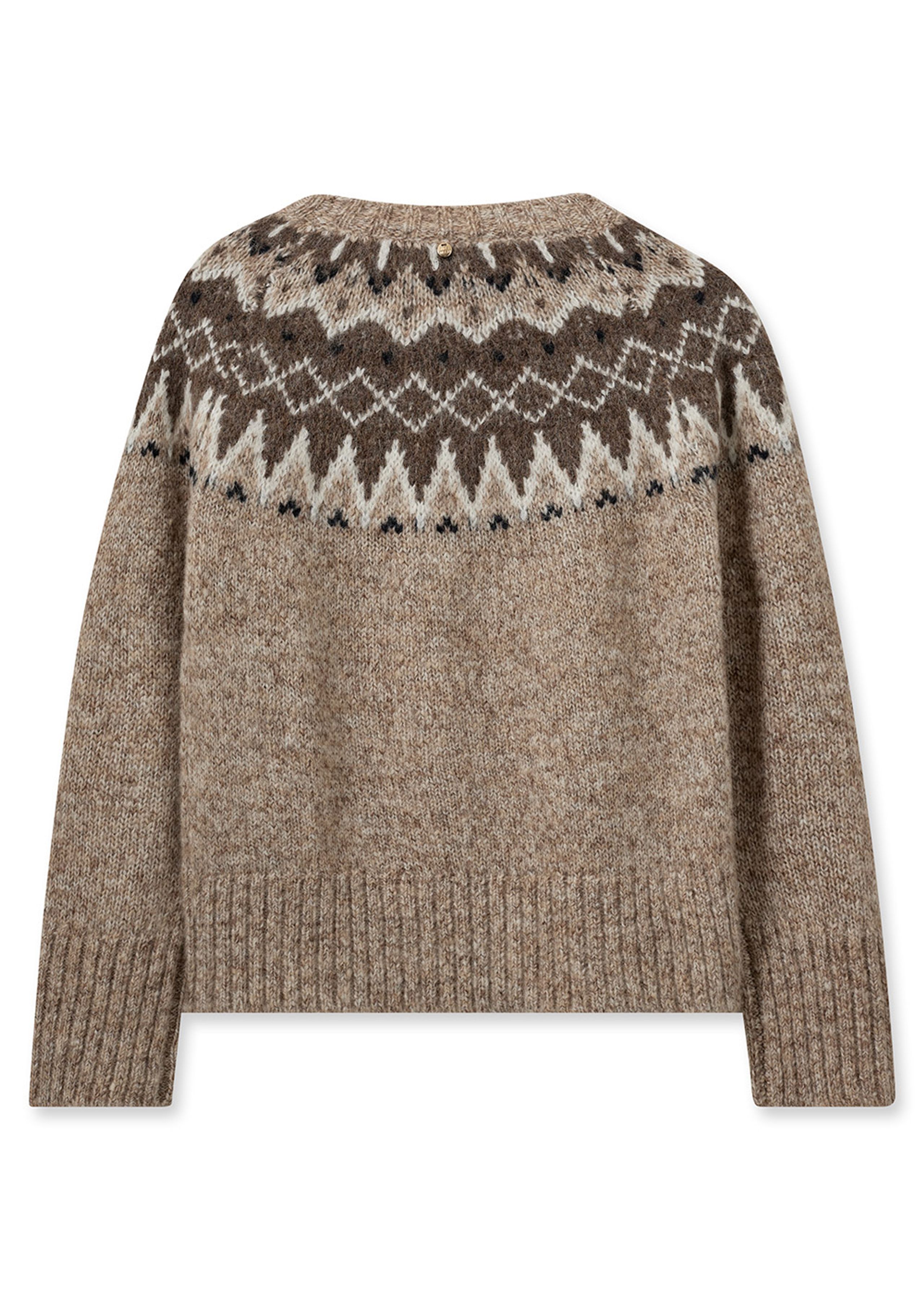 Mos Mosh - Pletené - MMSidsel Warm Knit - Tannin