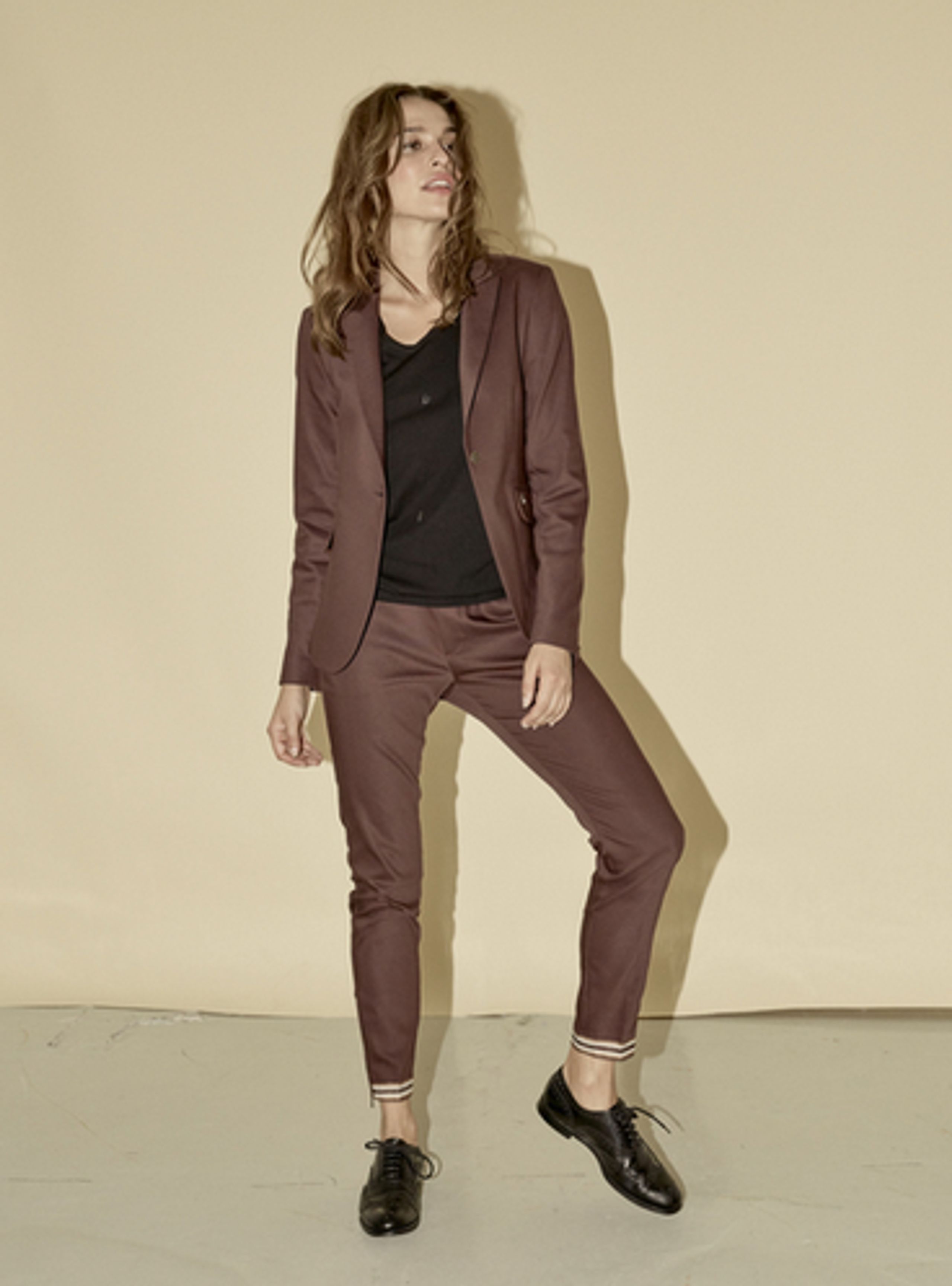 Mos Mosh - T-shirt - Magaret Tee - Black