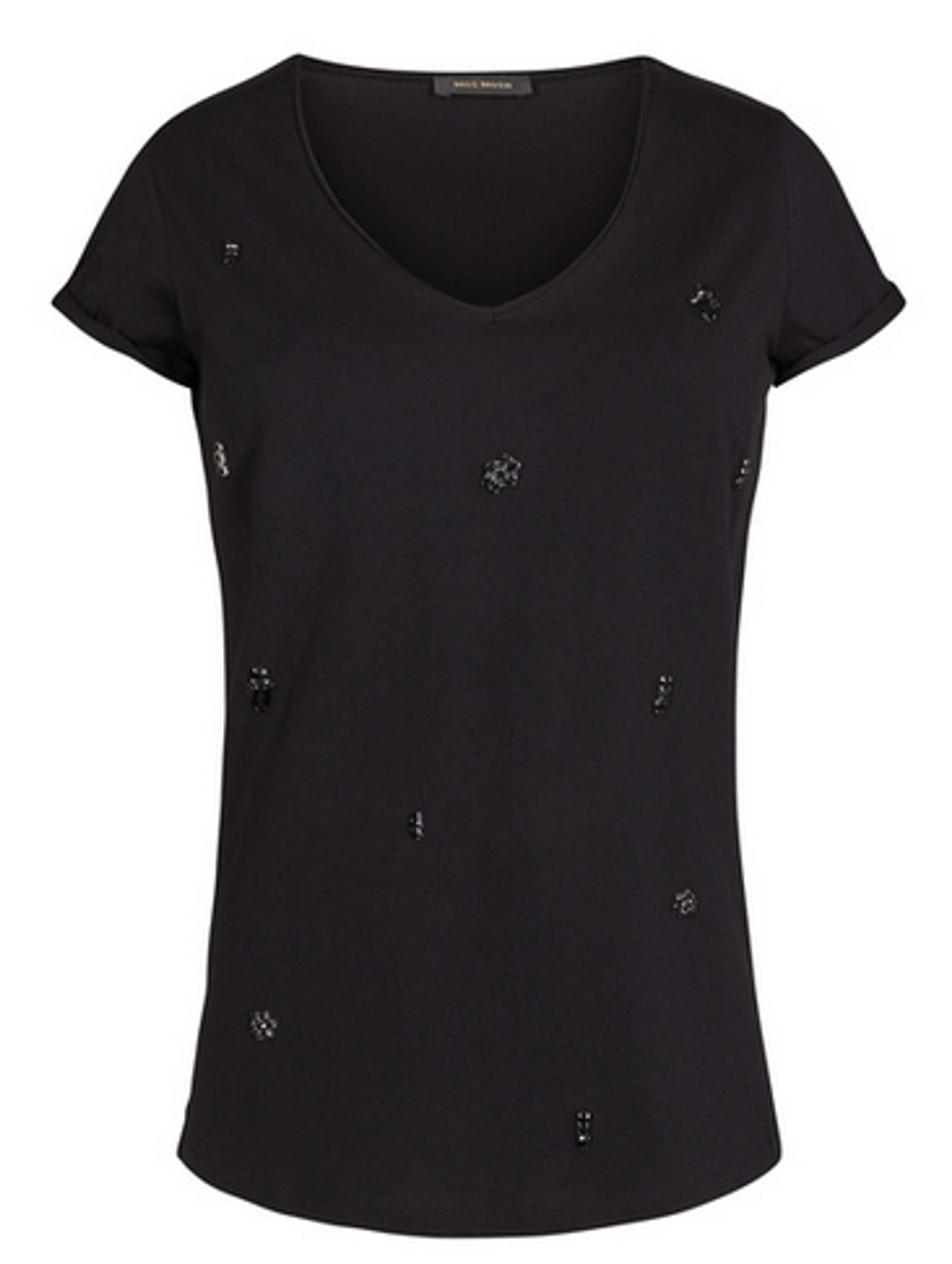 Mos Mosh - T-shirt - Magaret Tee - Black