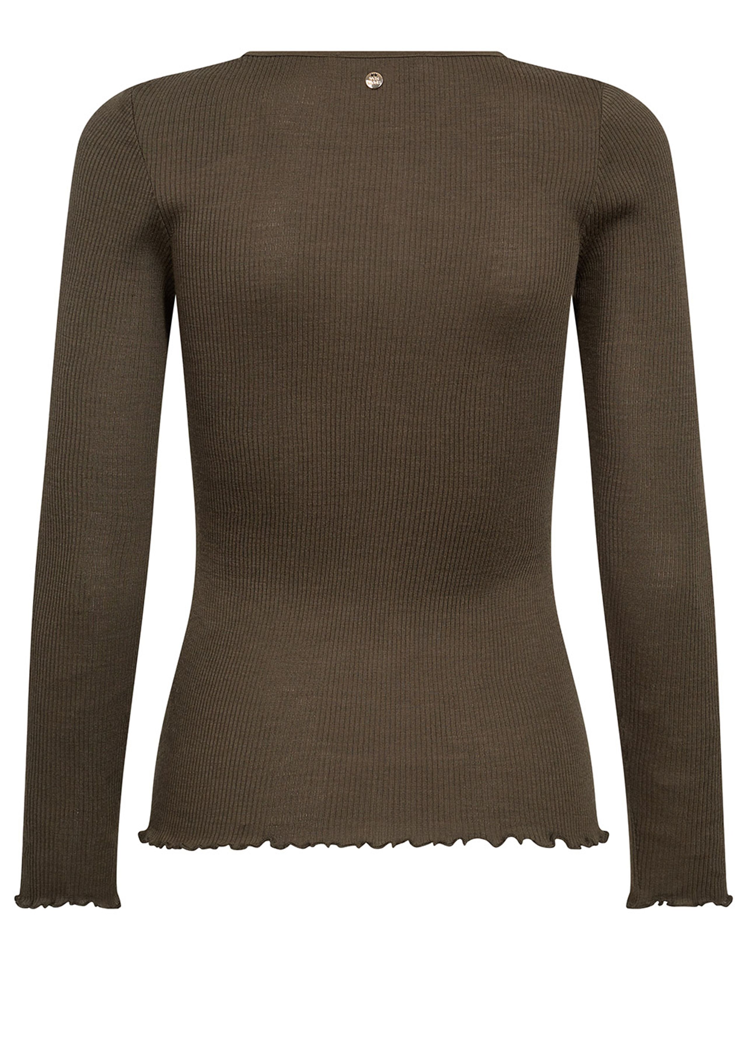 Mos Mosh - T-shirt - MMElaine O-LS Seamless Tee - Sea Turtle