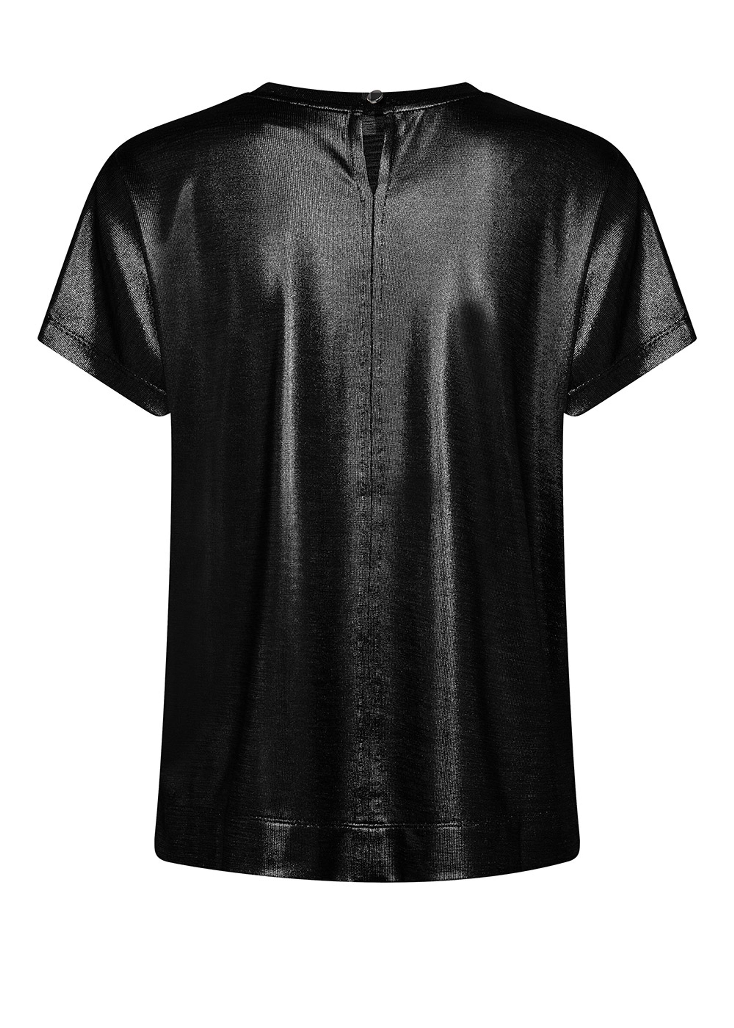 Mos Mosh - T-Shirt - MMNivola Foil Tee - Black