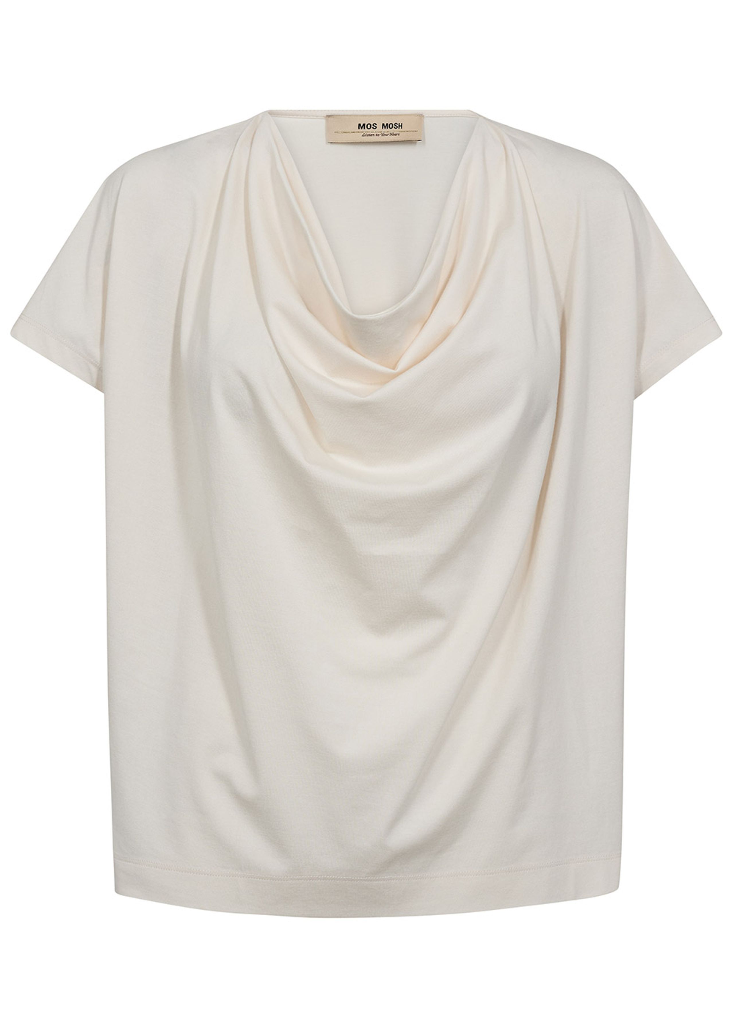 Mos Mosh - T-shirt - MMSheng Tee - Ecru