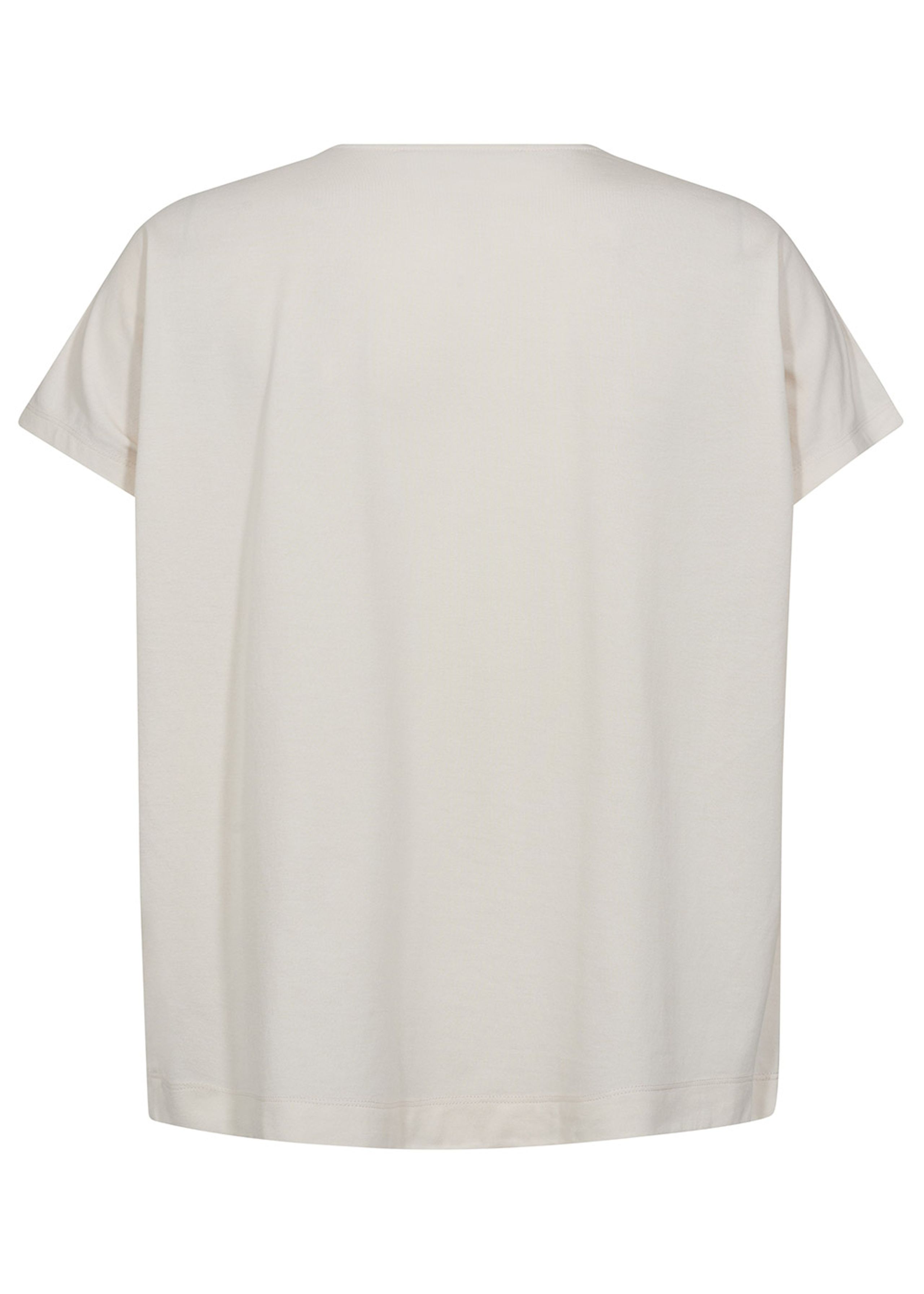 Mos Mosh - T-shirt - MMSheng Tee - Ecru