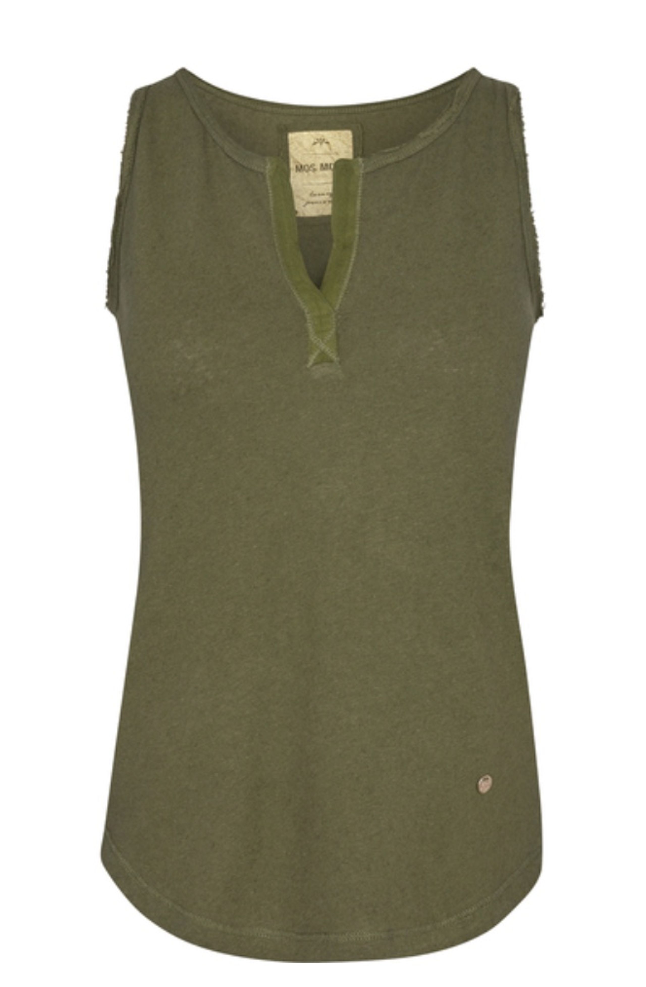 Mos Mosh - Top - Troy Tank Top - Capulet Olive