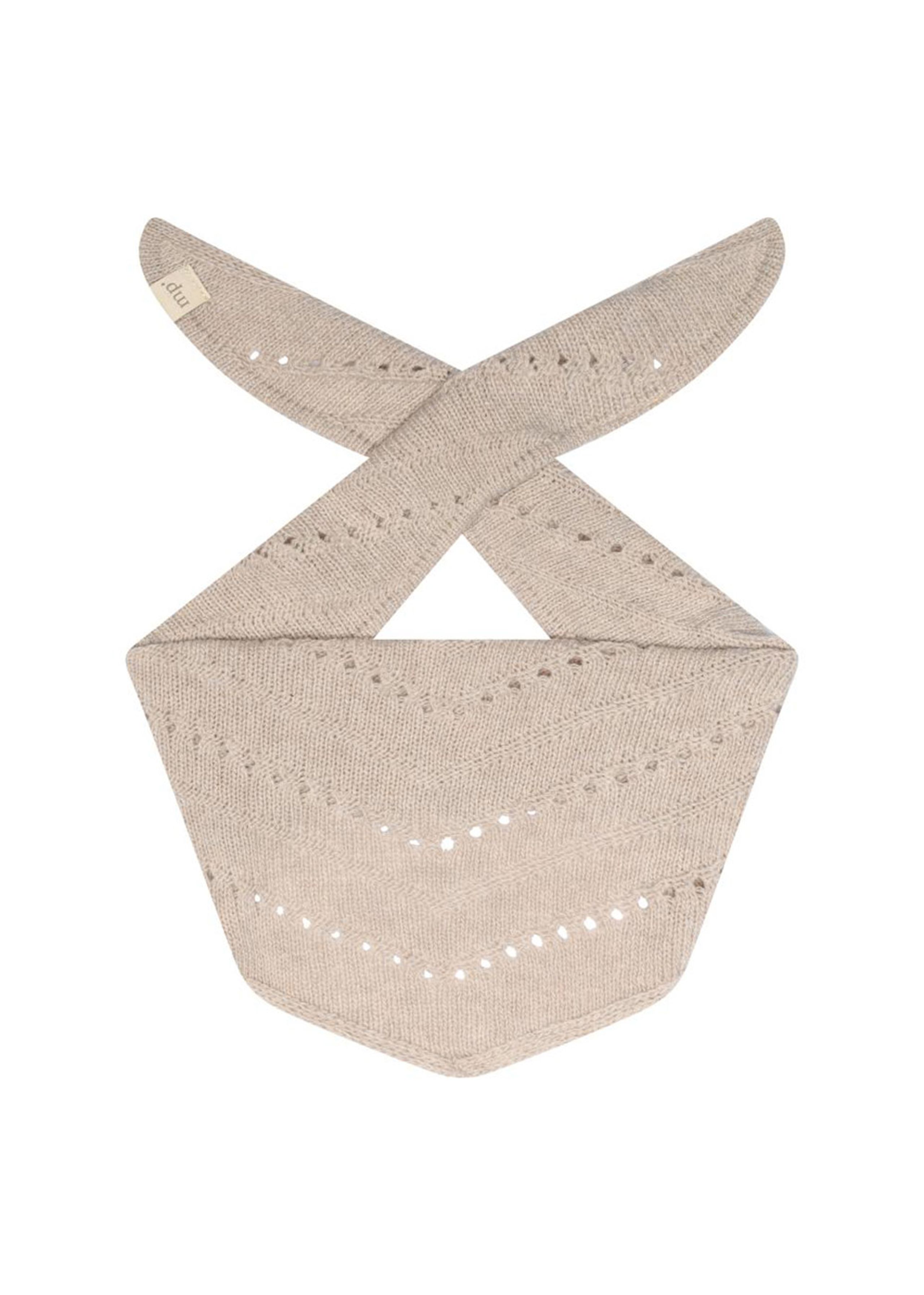 MP Denmark - Warm Scarf - Helsinki Small Scarf - Beige Melange